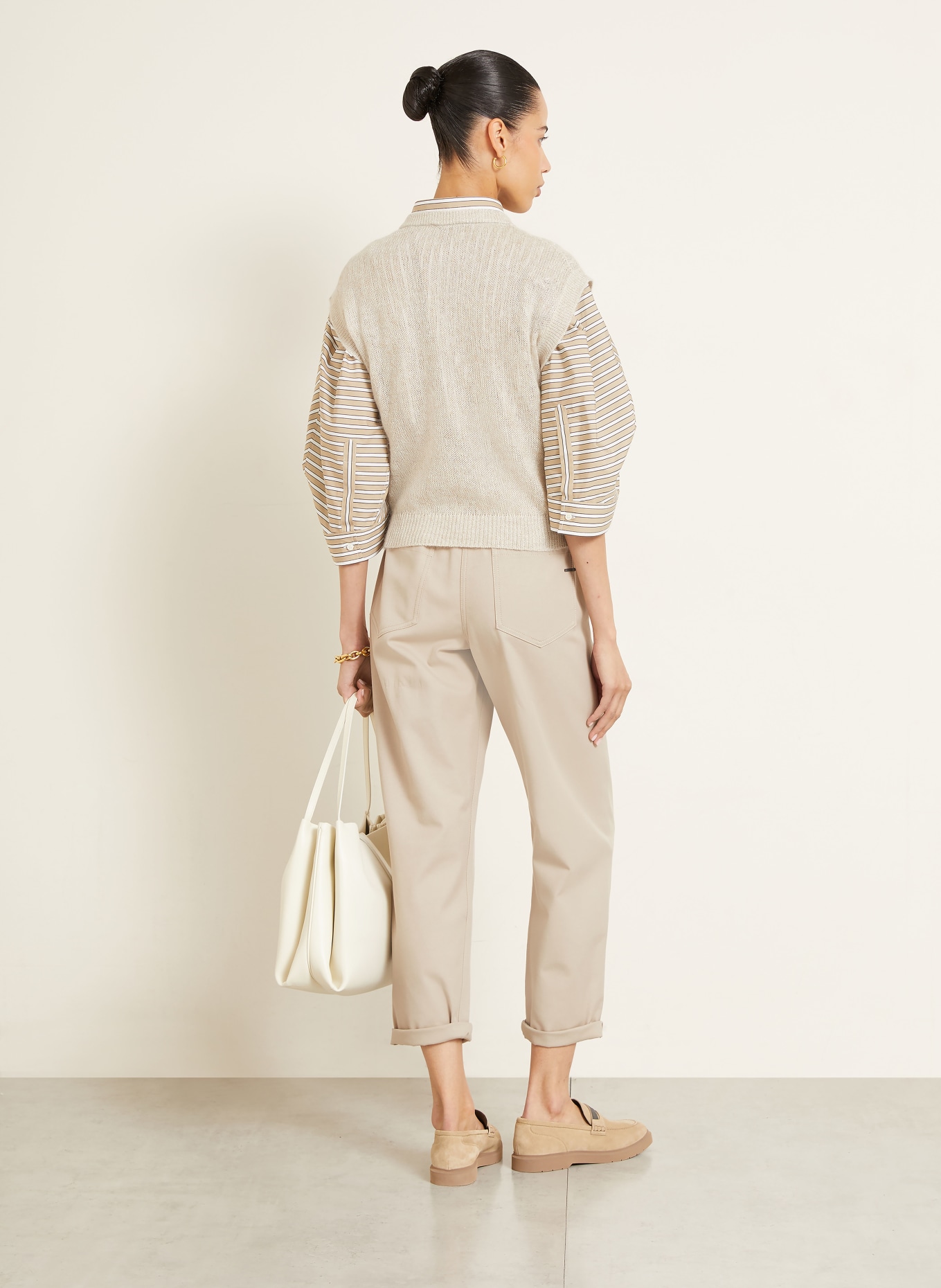 BRUNELLO CUCINELLI Hose: BEIGE
