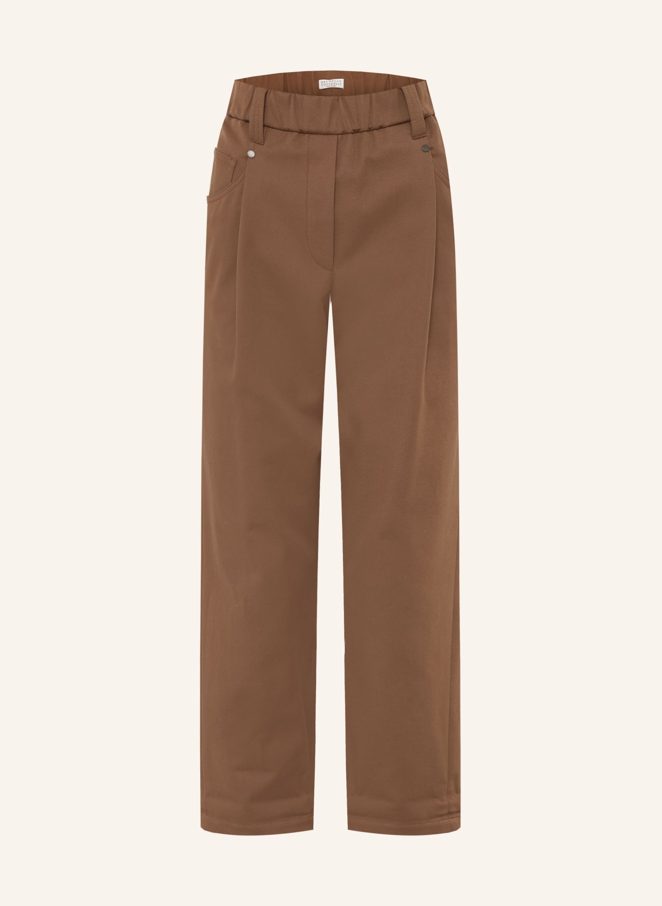 BRUNELLO CUCINELLI Hose: BRAUN