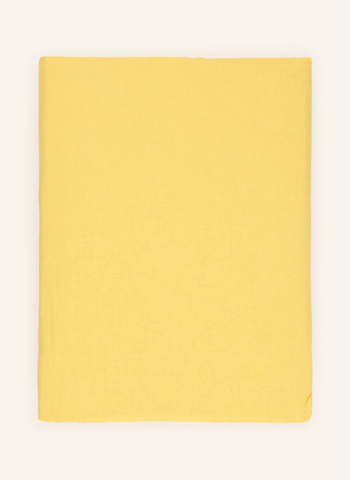 fleuresse Linge de lit PROVENCE en lin: JAUNE