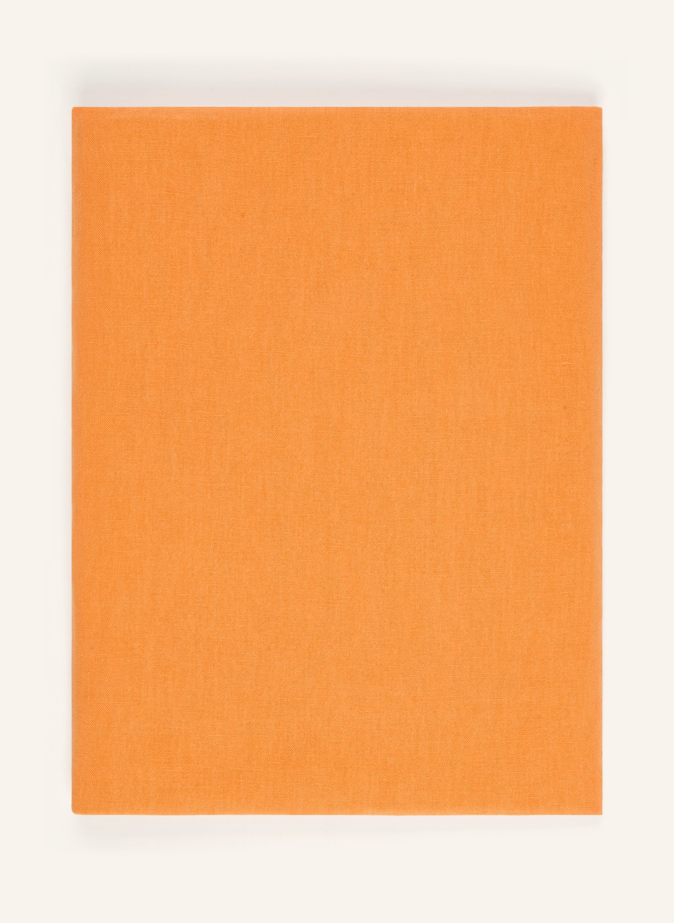 fleuresse Linge de lit PROVENCE en lin: ORANGE