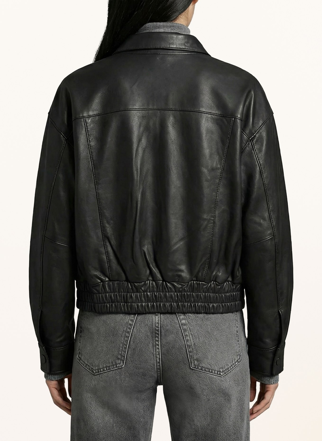 RICANO Lederjacke SONJA: SCHWARZ