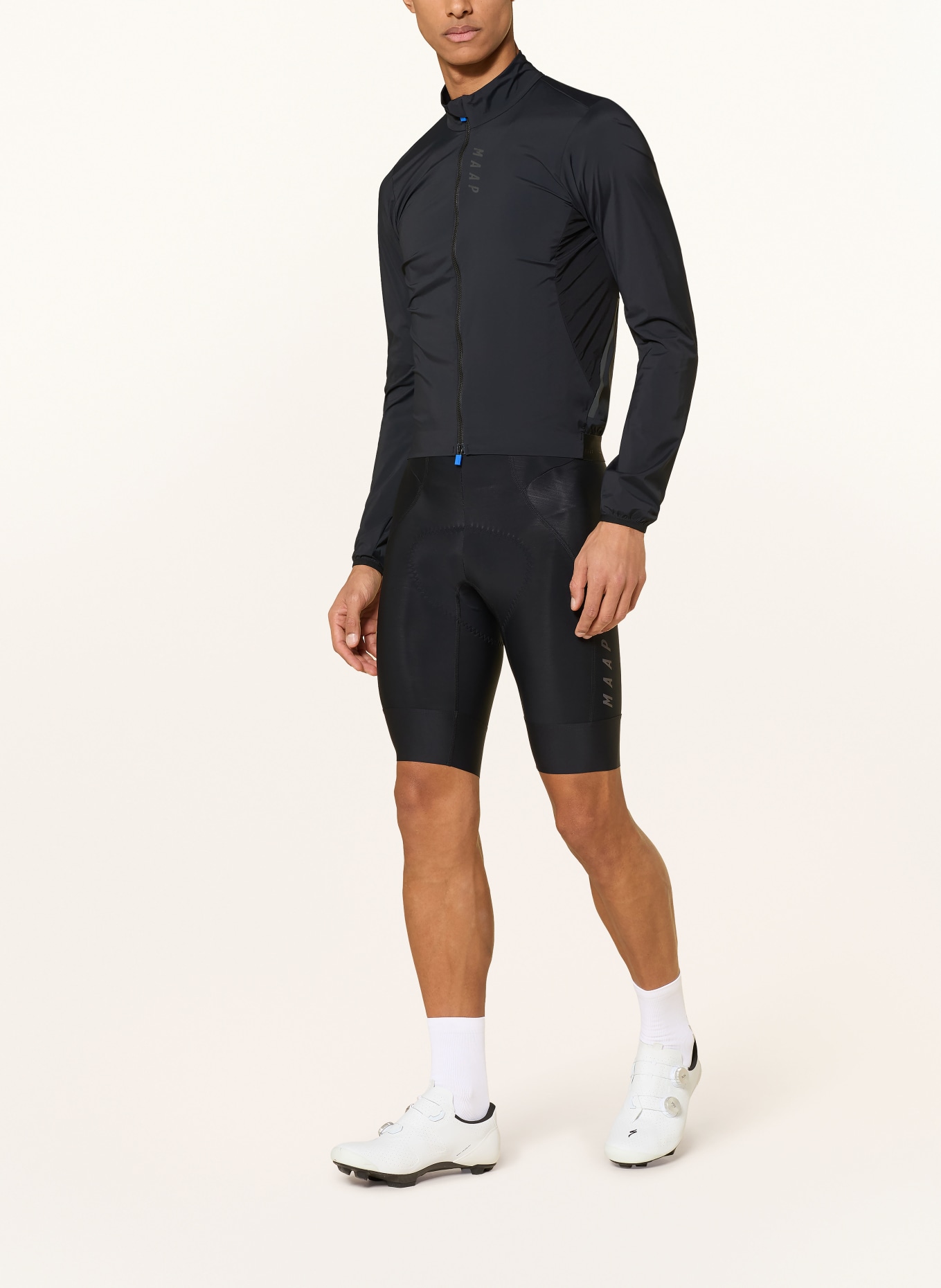 MAAP Cyklistické kalhoty TEAM BIB EVO CARGO s ramínky a polstrovaným sedlem: ČERNÁ