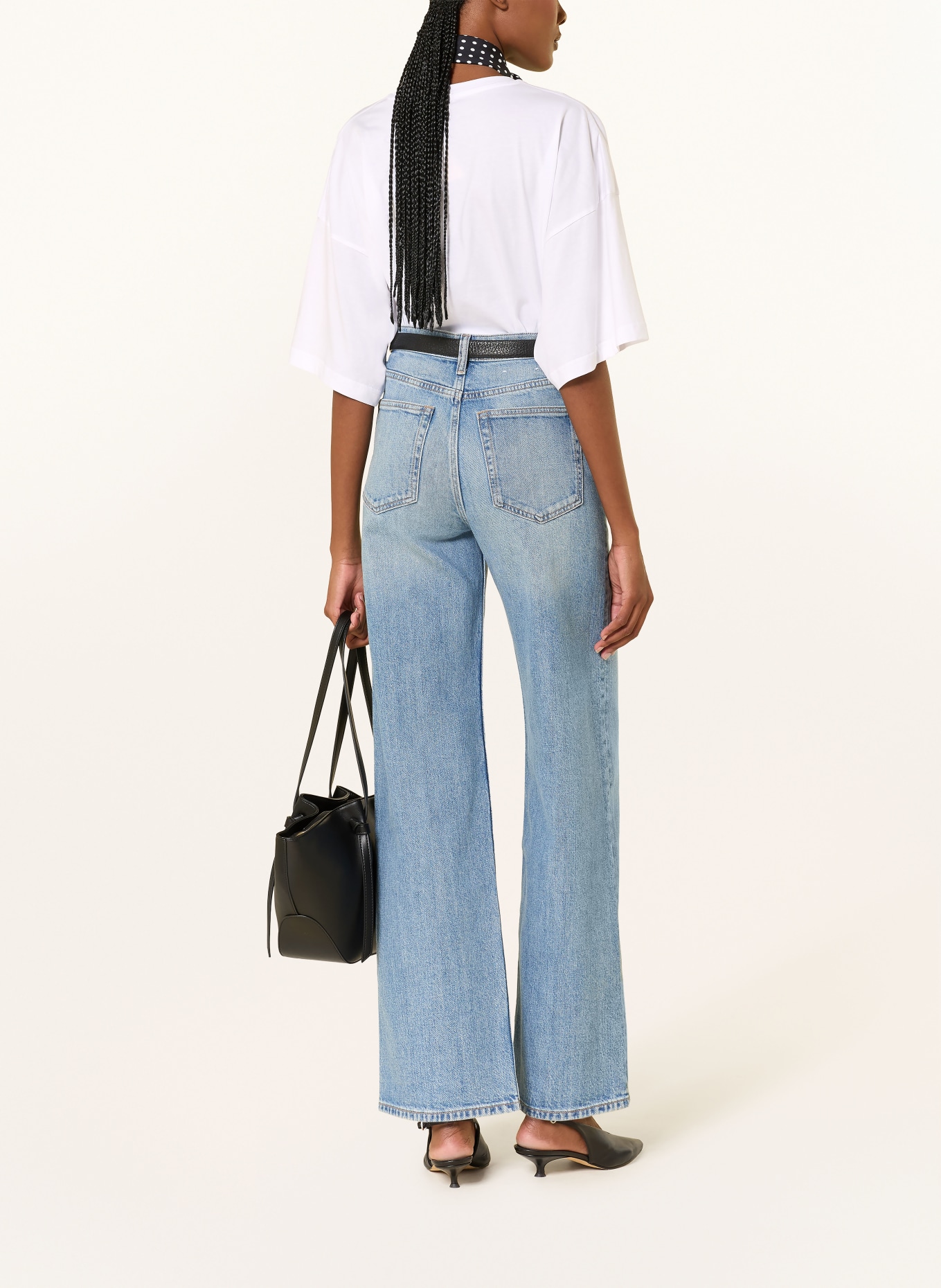 ARKET Tričko: BÍLÁ