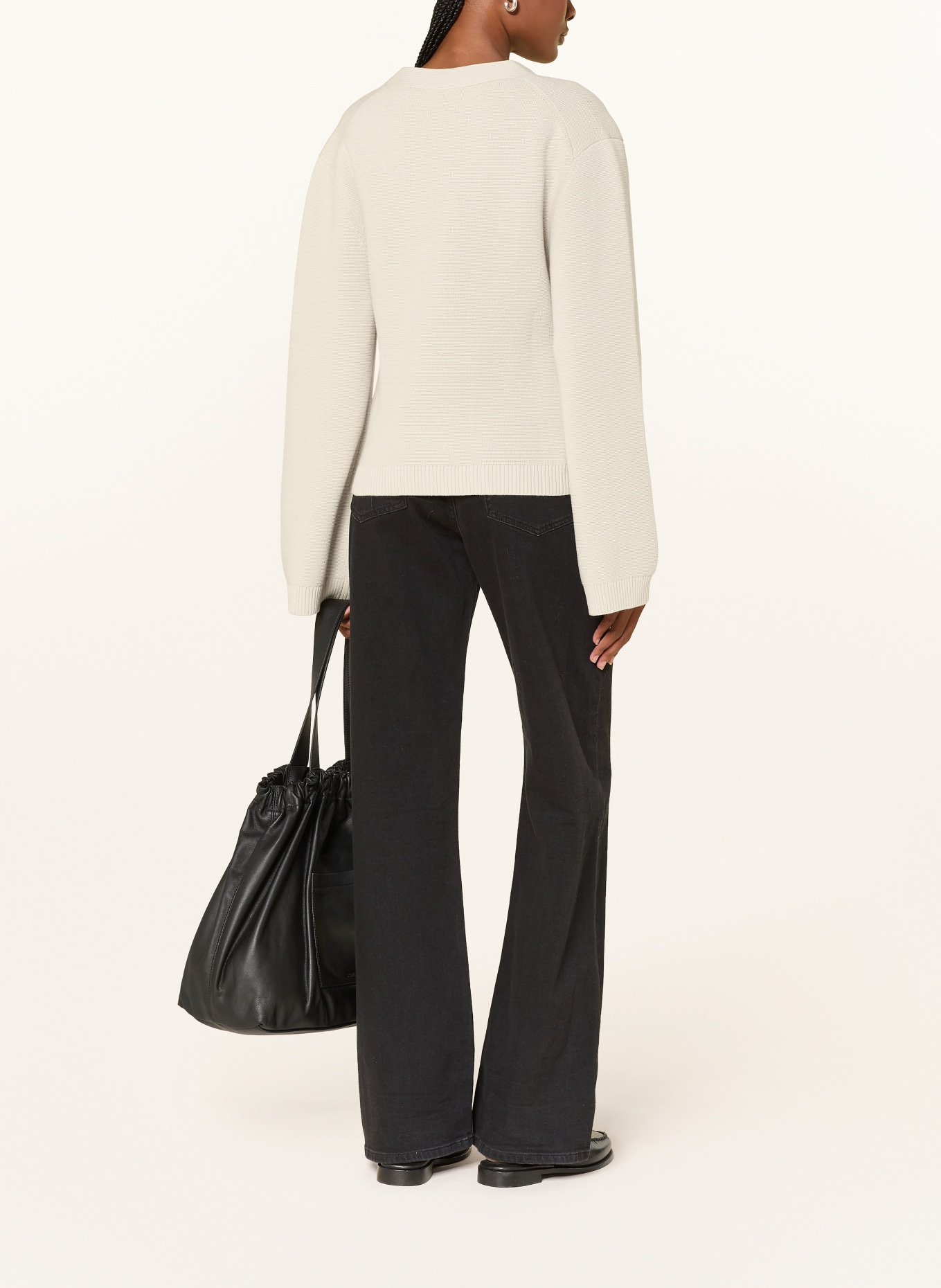 ARKET Strickjacke: BEIGE