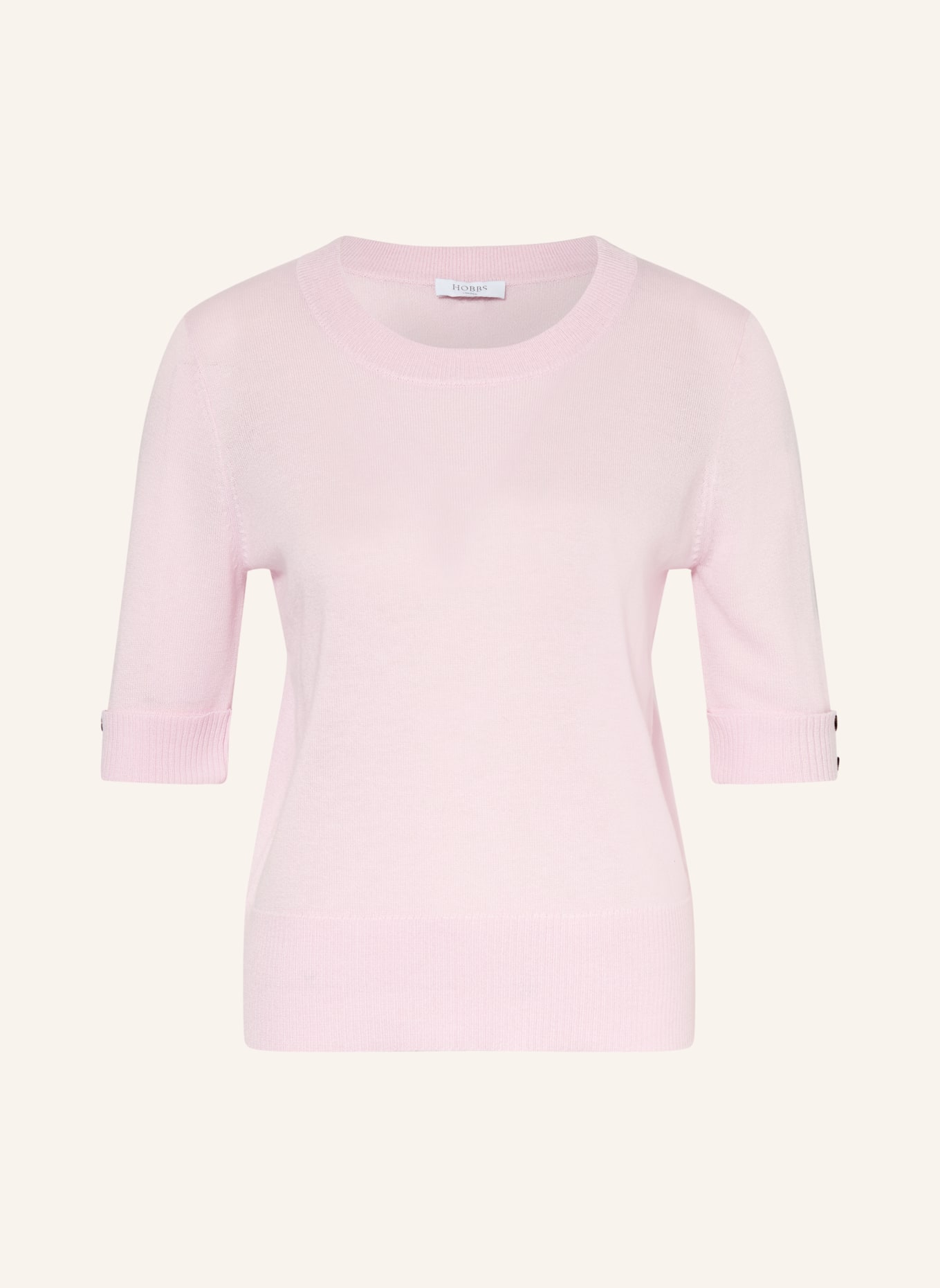 HOBBS Pull en maille LEANNE: ROSE CLAIR