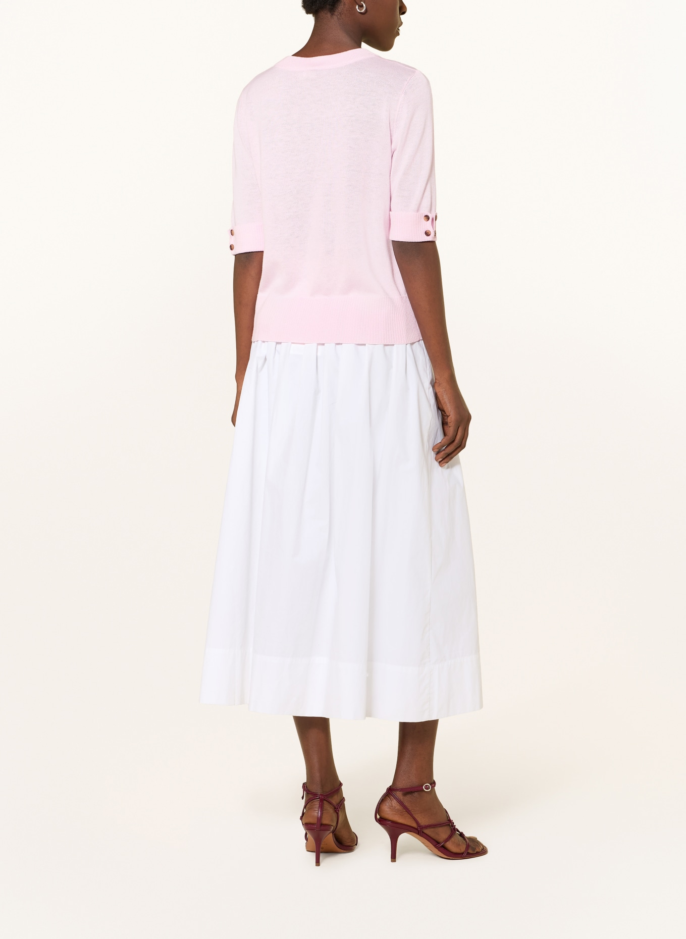 HOBBS Pull en maille LEANNE: ROSE CLAIR