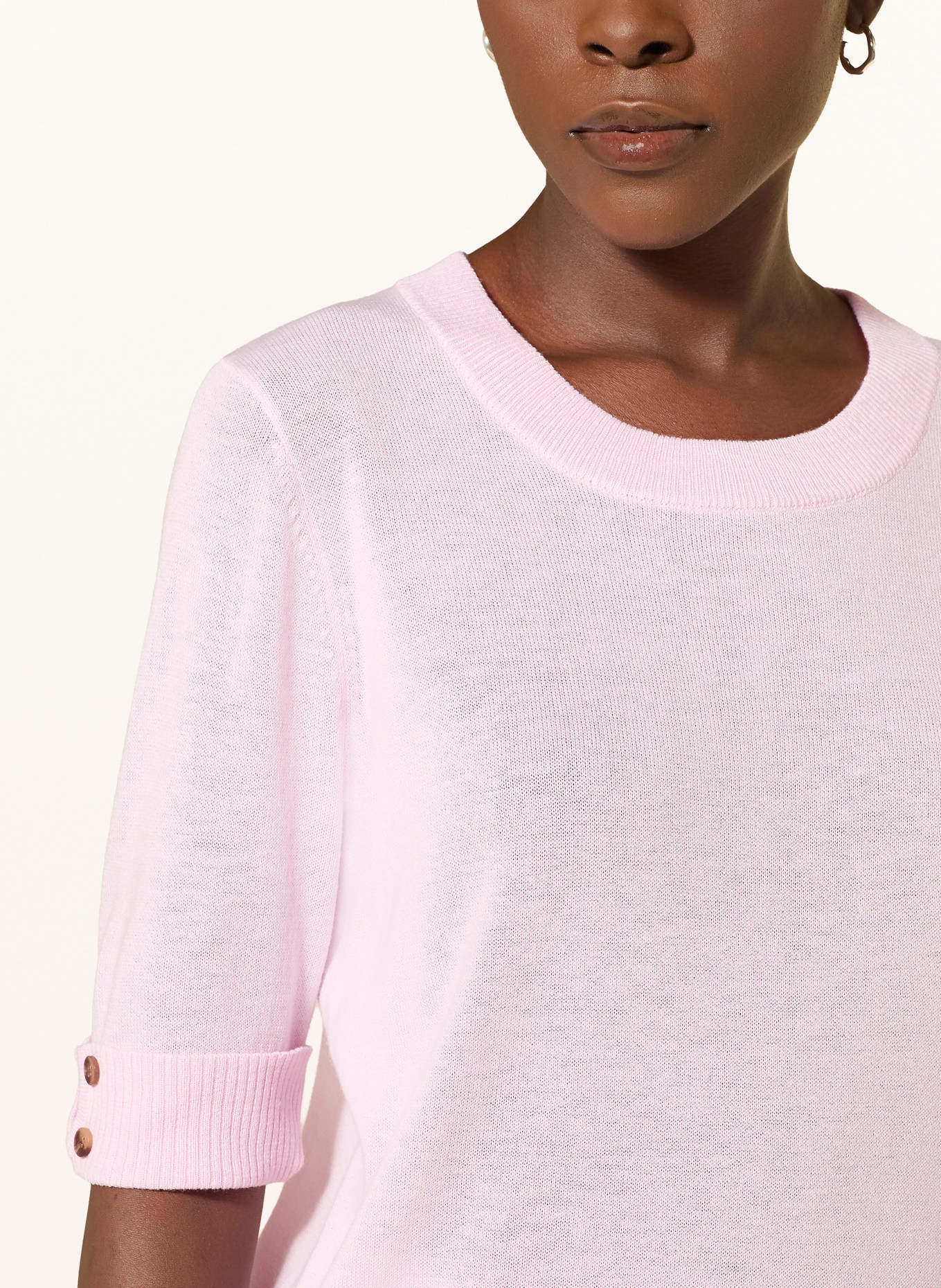 HOBBS Pull en maille LEANNE: ROSE CLAIR
