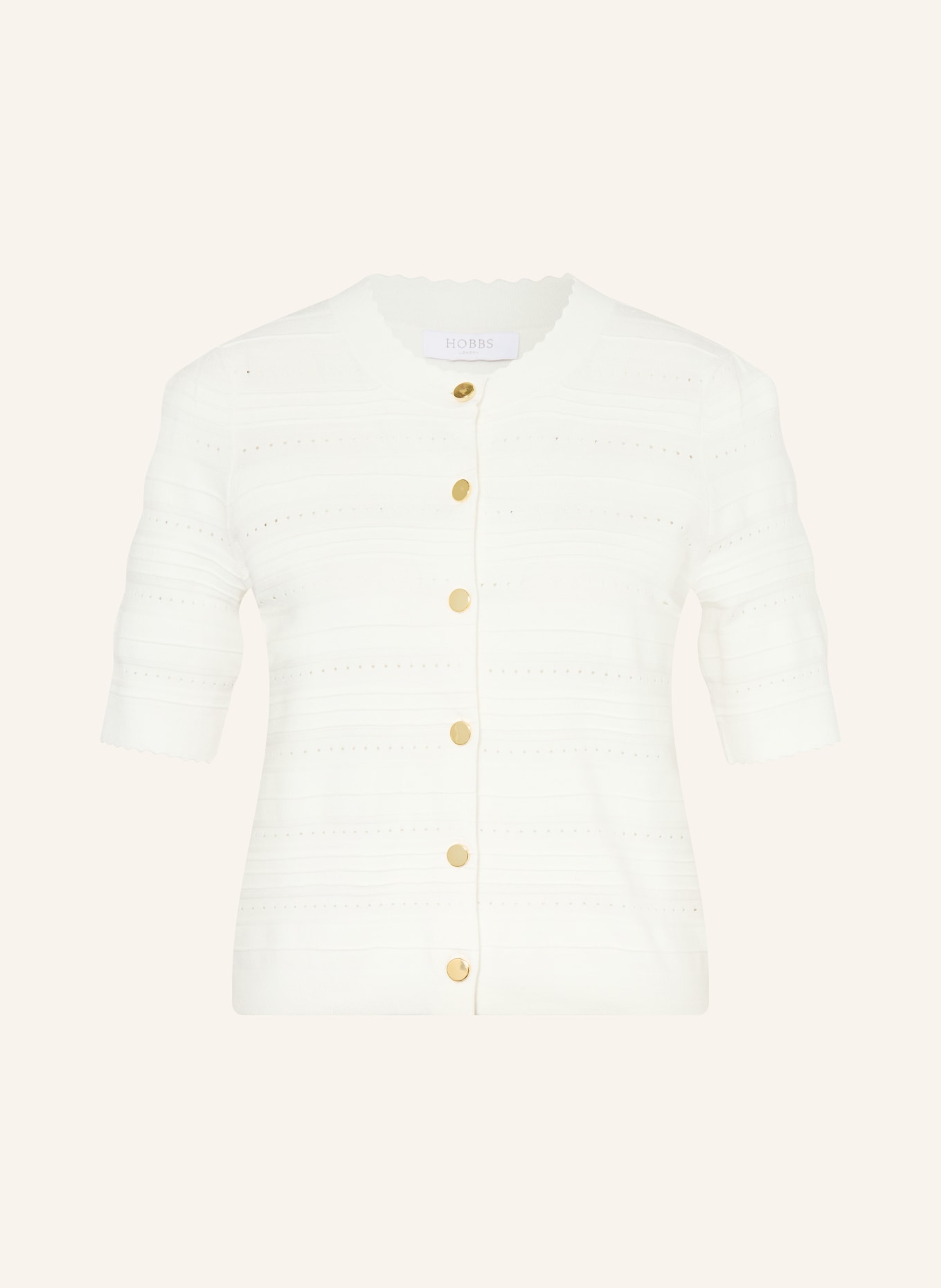 HOBBS Vest MIMI: CRÈME