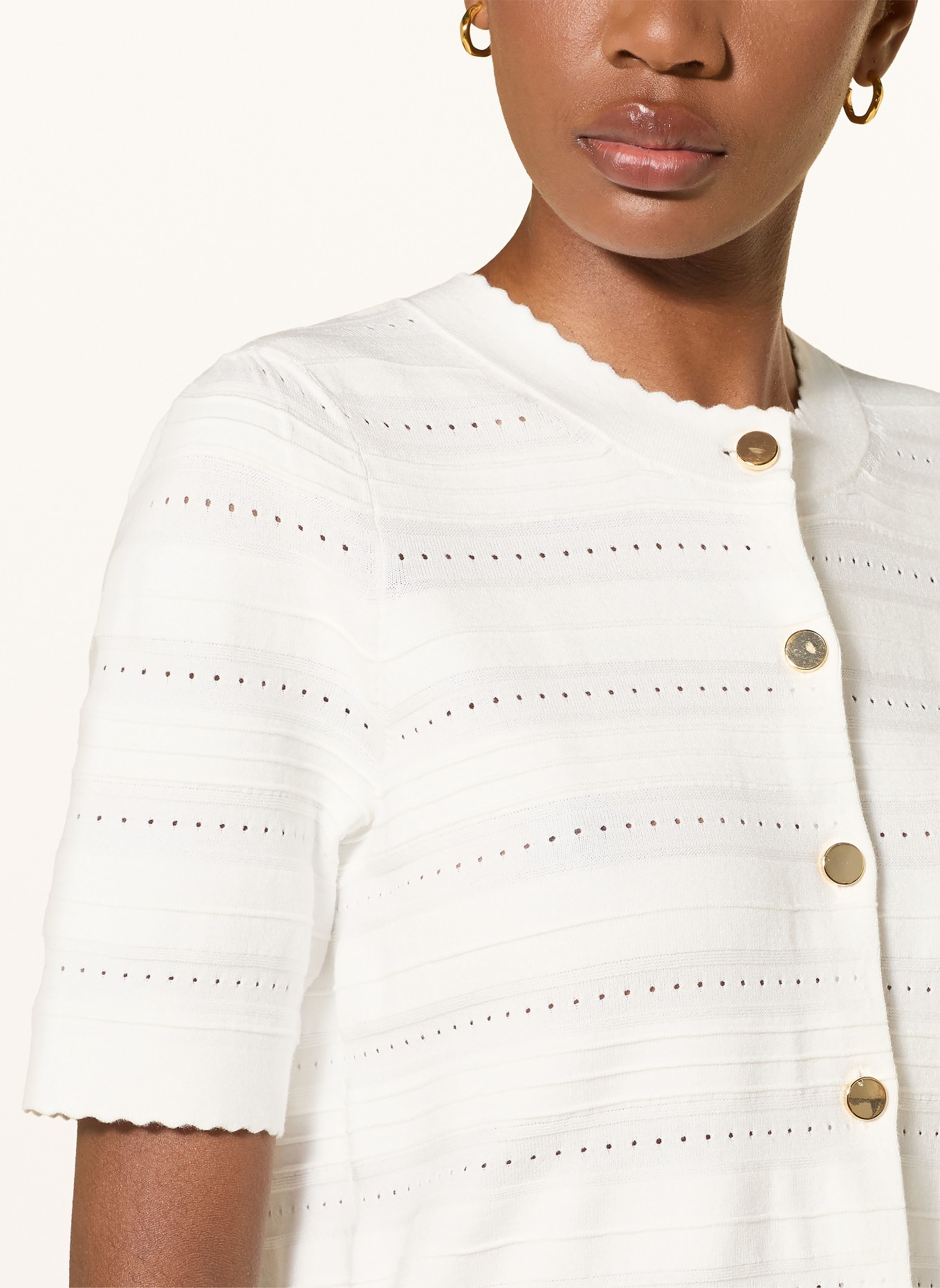 HOBBS Vest MIMI: CRÈME