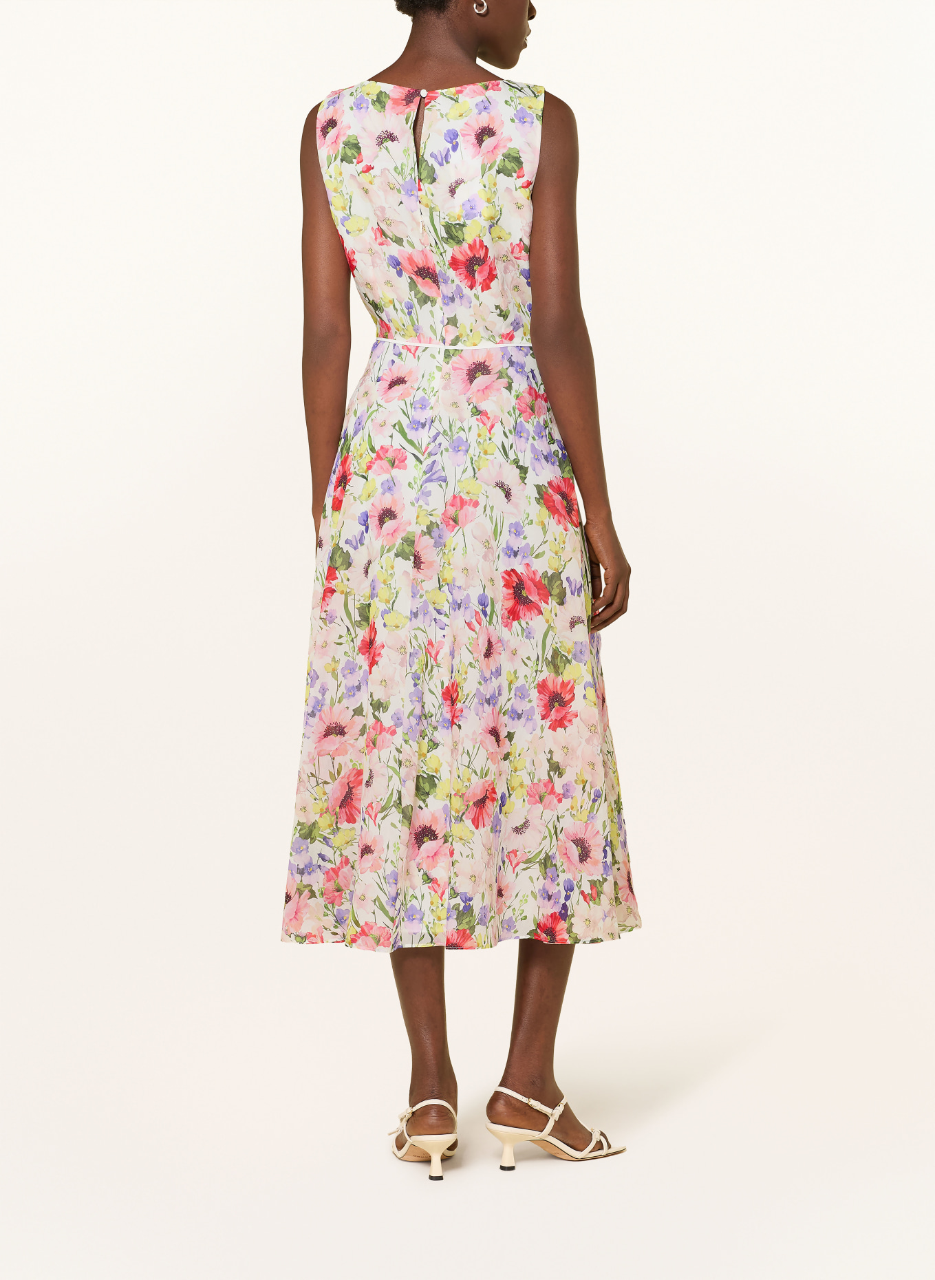 HOBBS CARLY Dress: RED / PURPLE / GREEN