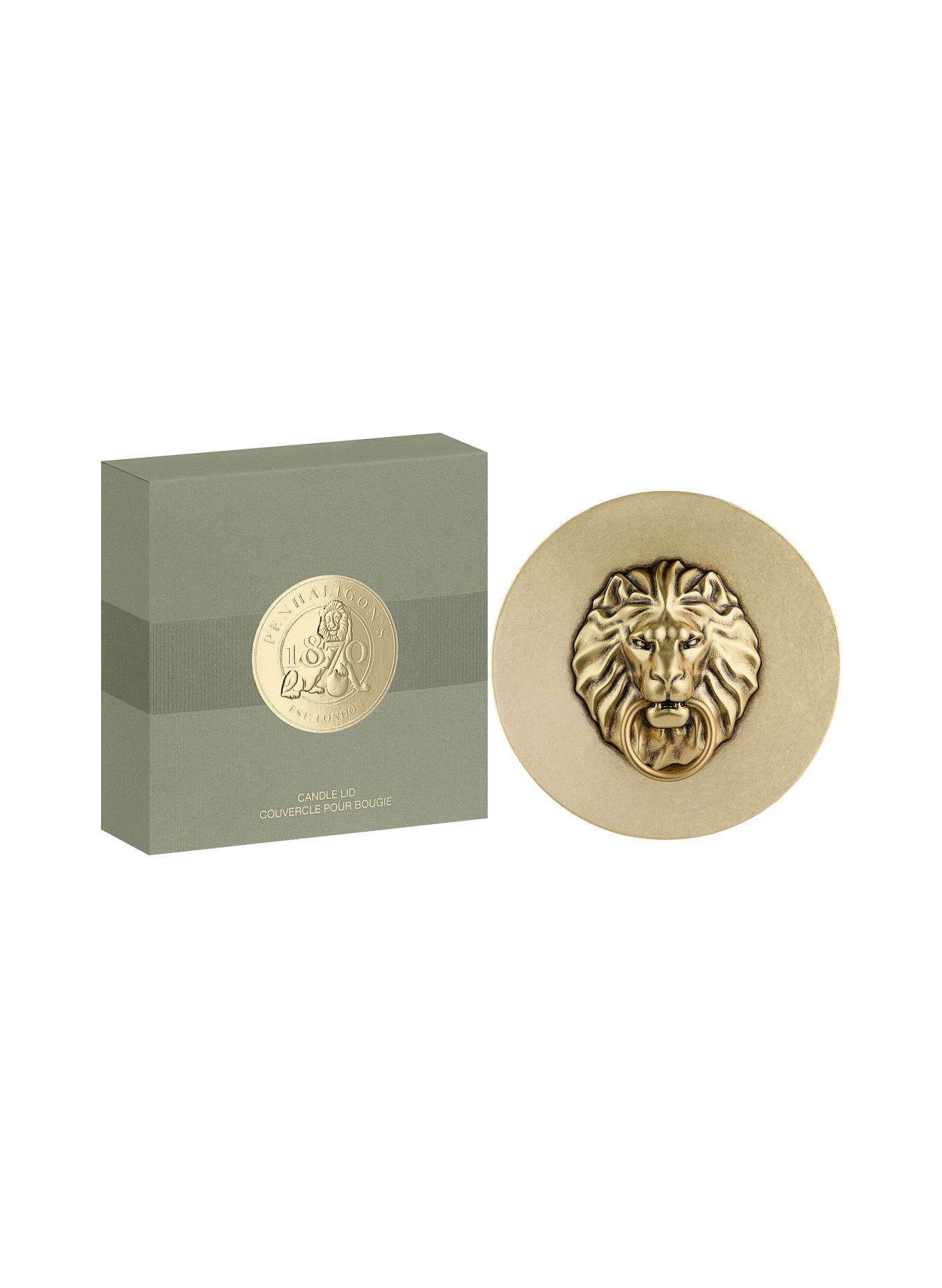 PENHALIGON'S LION CANDLE LID