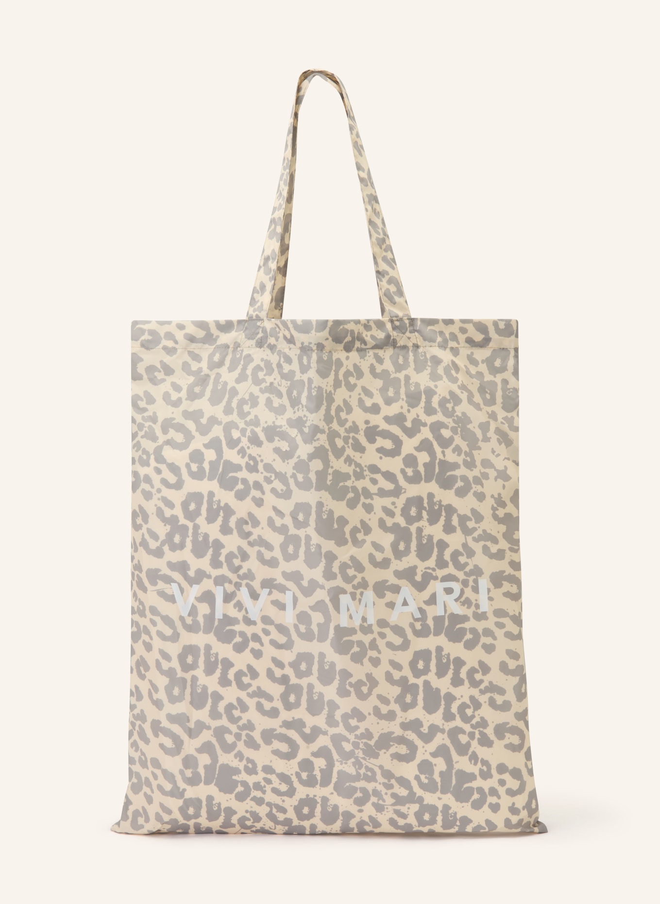 VIVI MARI Rugzak: BEIGE / ZILVER / GRIJS