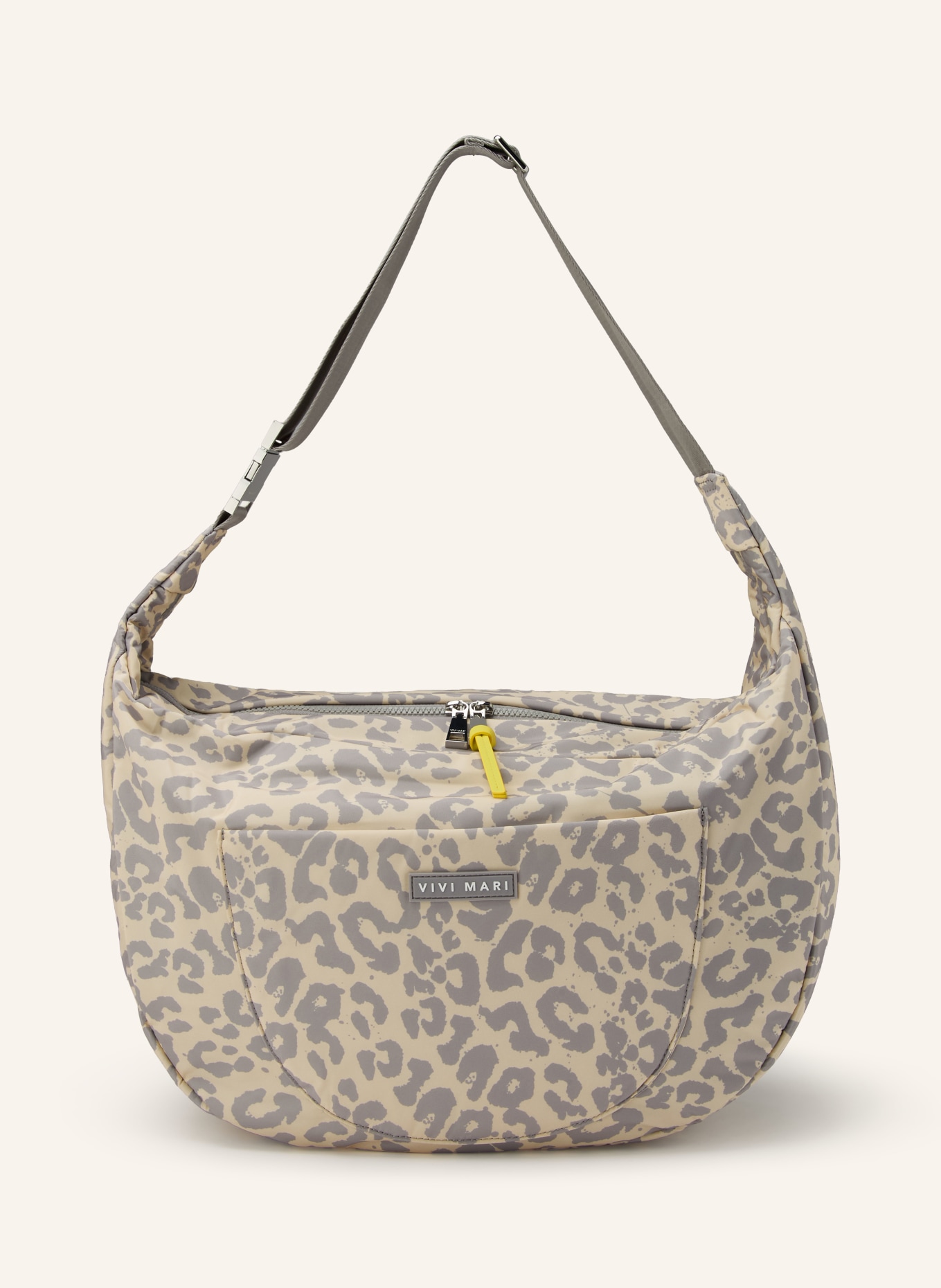 VIVI MARI Umhängetasche: BEIGE / SILBER / GRAU