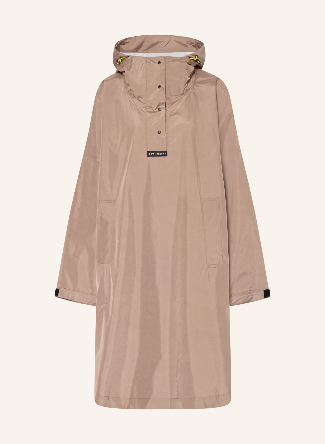 VIVI MARI Raincoat: TAUPE