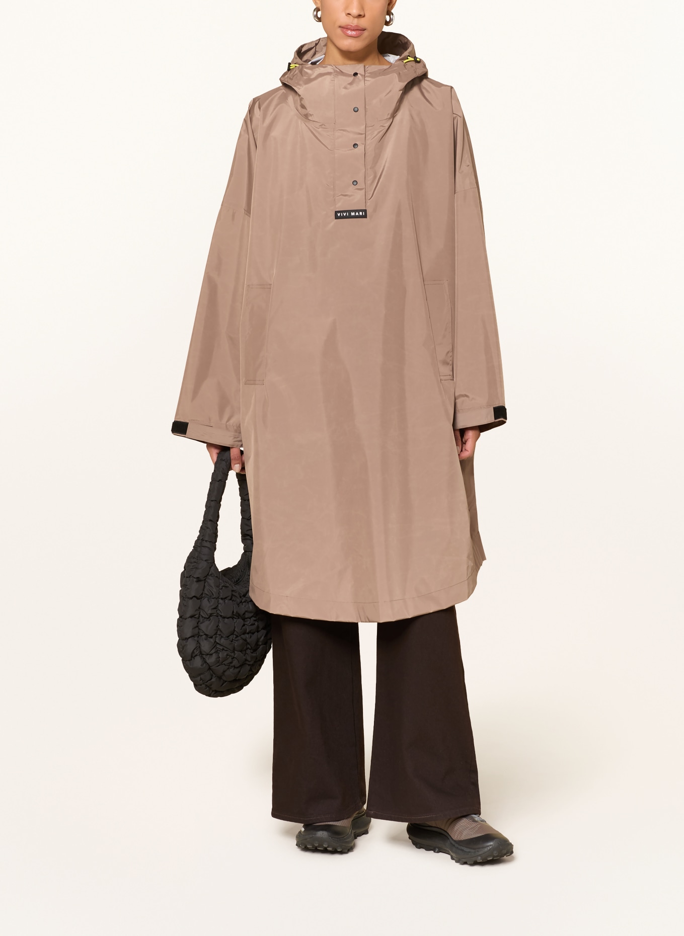 VIVI MARI Raincoat: TAUPE