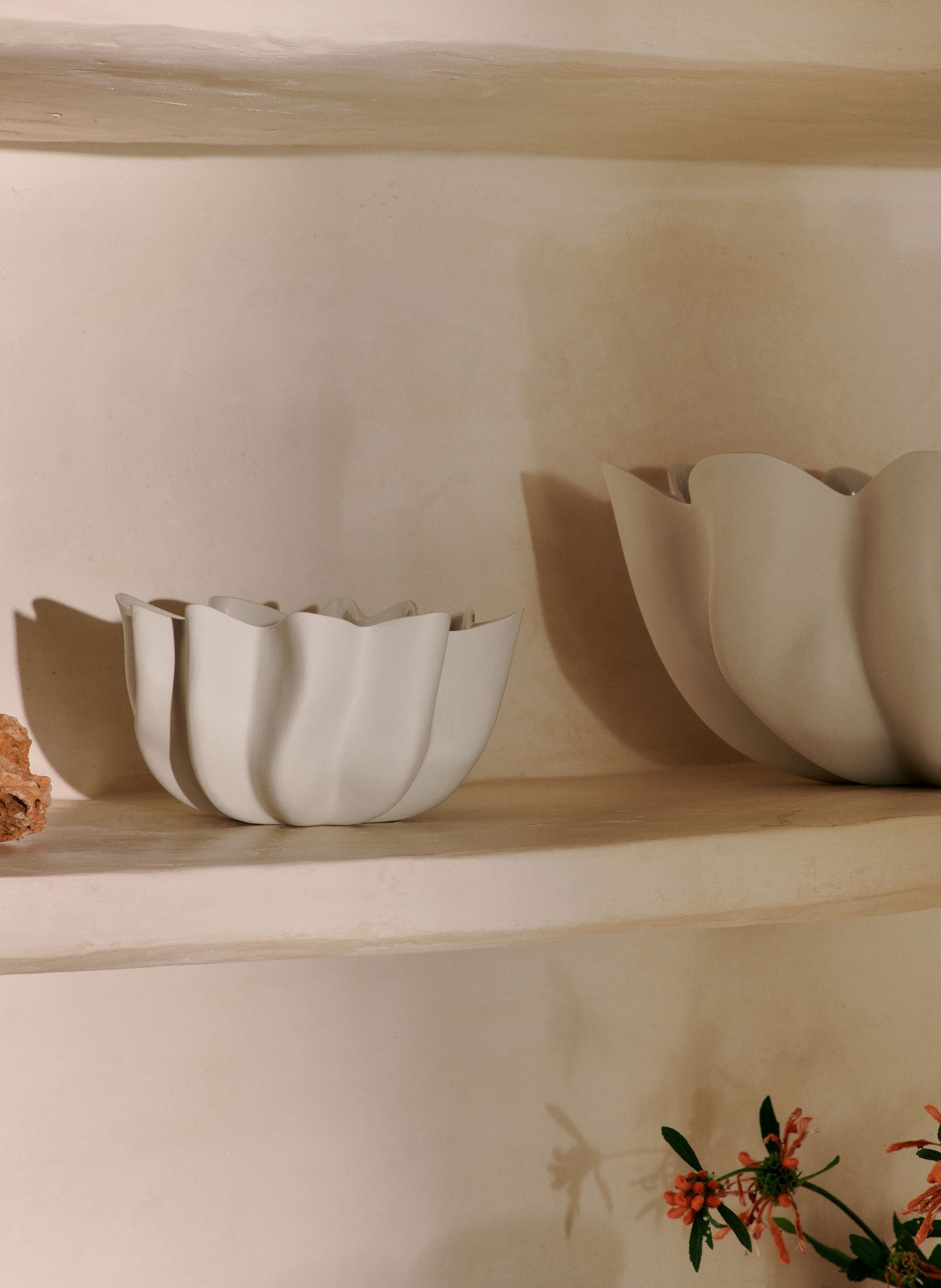 Ferm LIVING Schale NIUM: ECRU