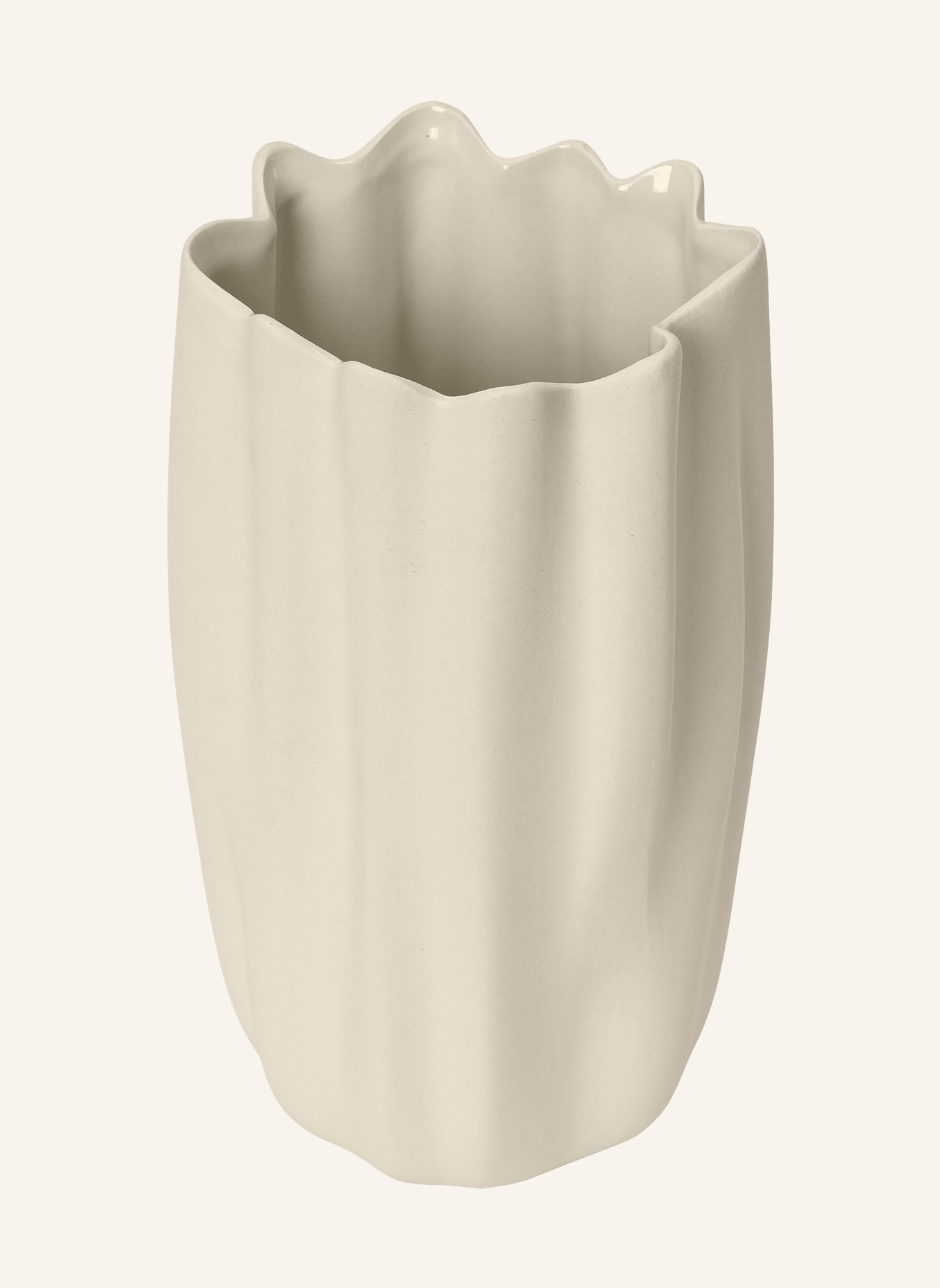 Ferm LIVING Vase NIUM: ÉCRU
