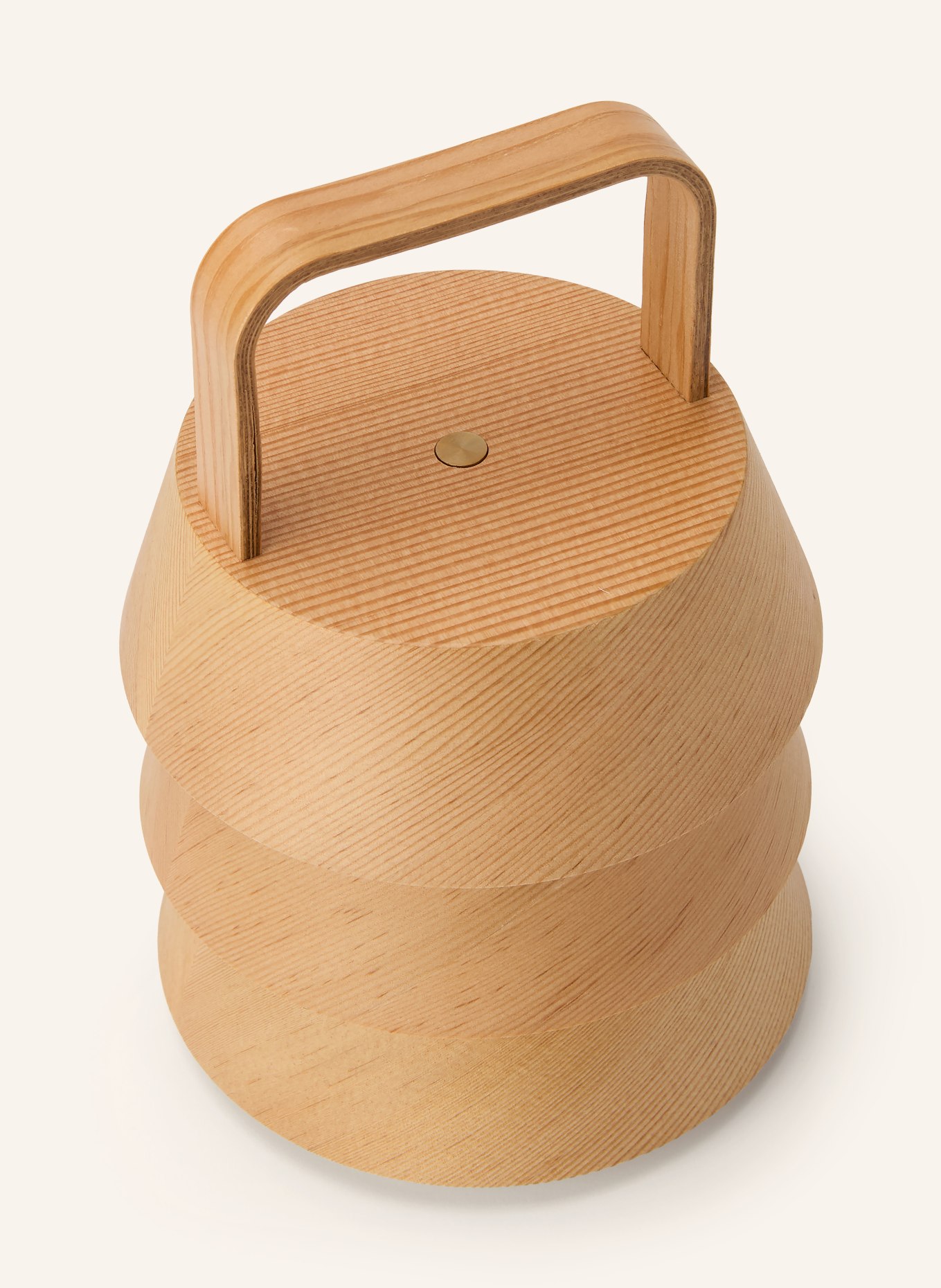 Ferm LIVING Tischleuchte LUVER: BRAUN