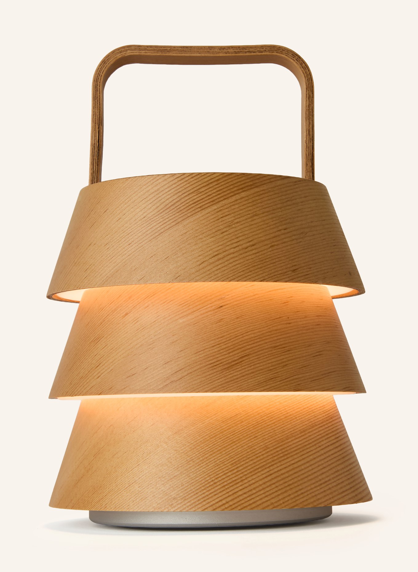 Ferm LIVING Tischleuchte LUVER: BRAUN