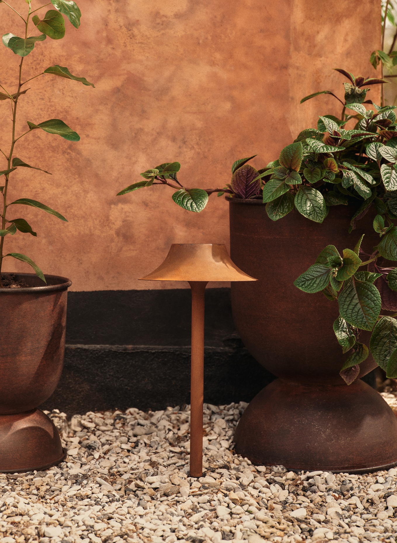 Ferm LIVING Solarleuchte CORTIVO: BRAUN