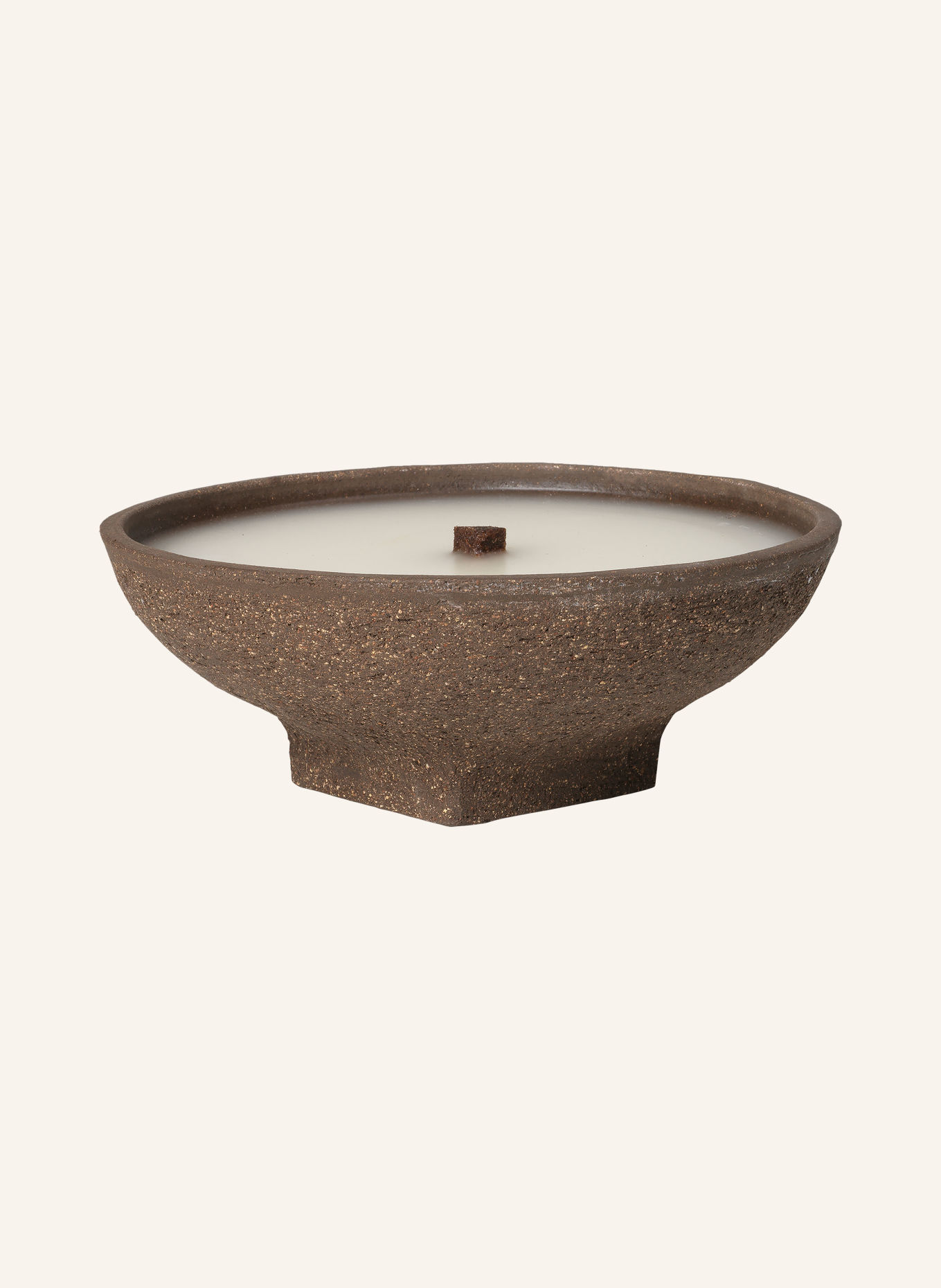 Ferm LIVING Kaars VEI: MARRON FONCÉ