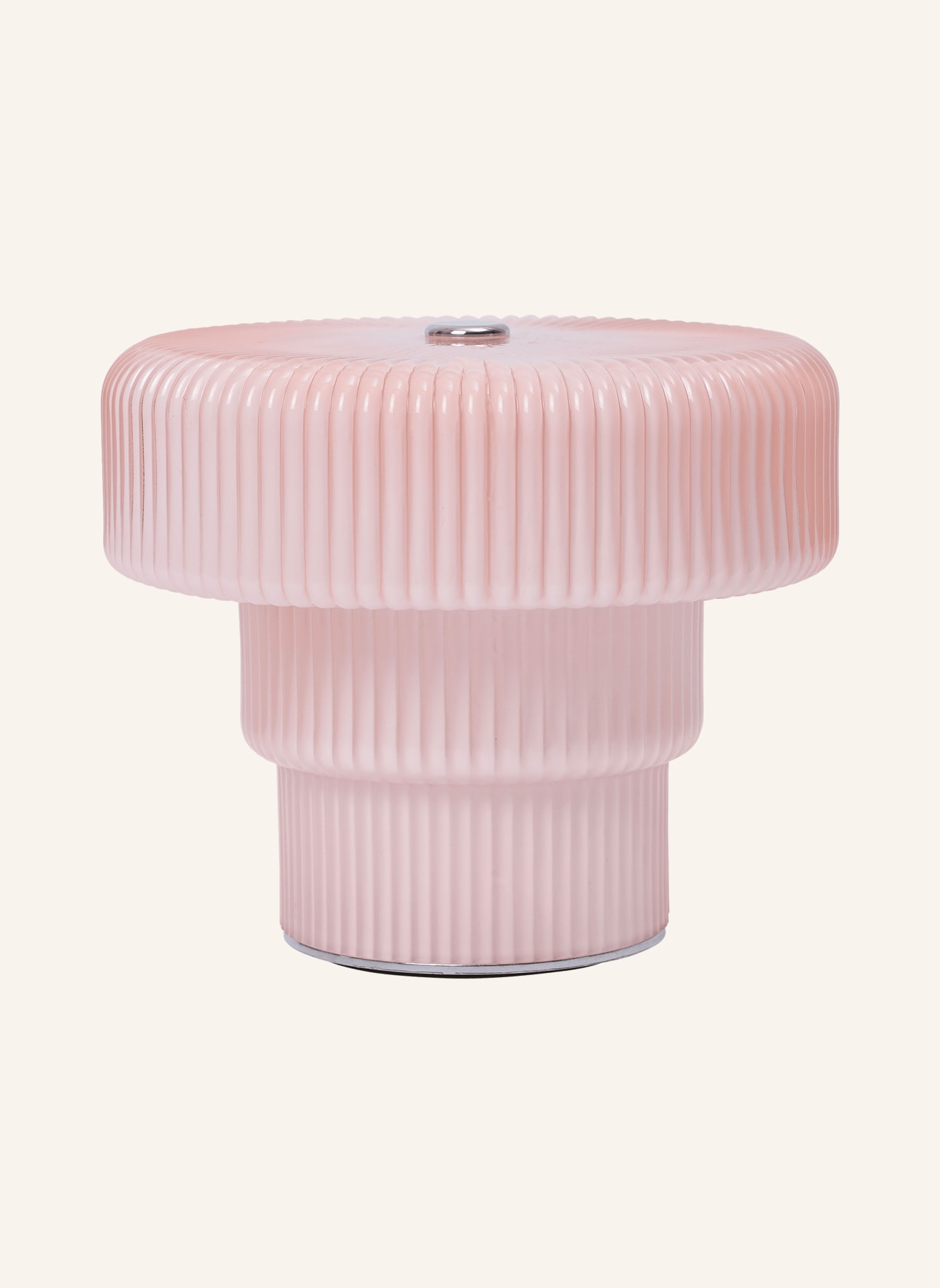 Ferm LIVING Tischleuchte RIPPLE: ROSÉ