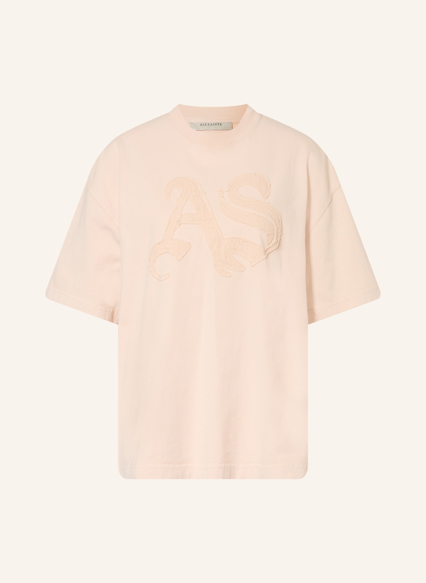ALLSAINTS T-Shirt INSIGNIA ETTA: ROSÉGOLD