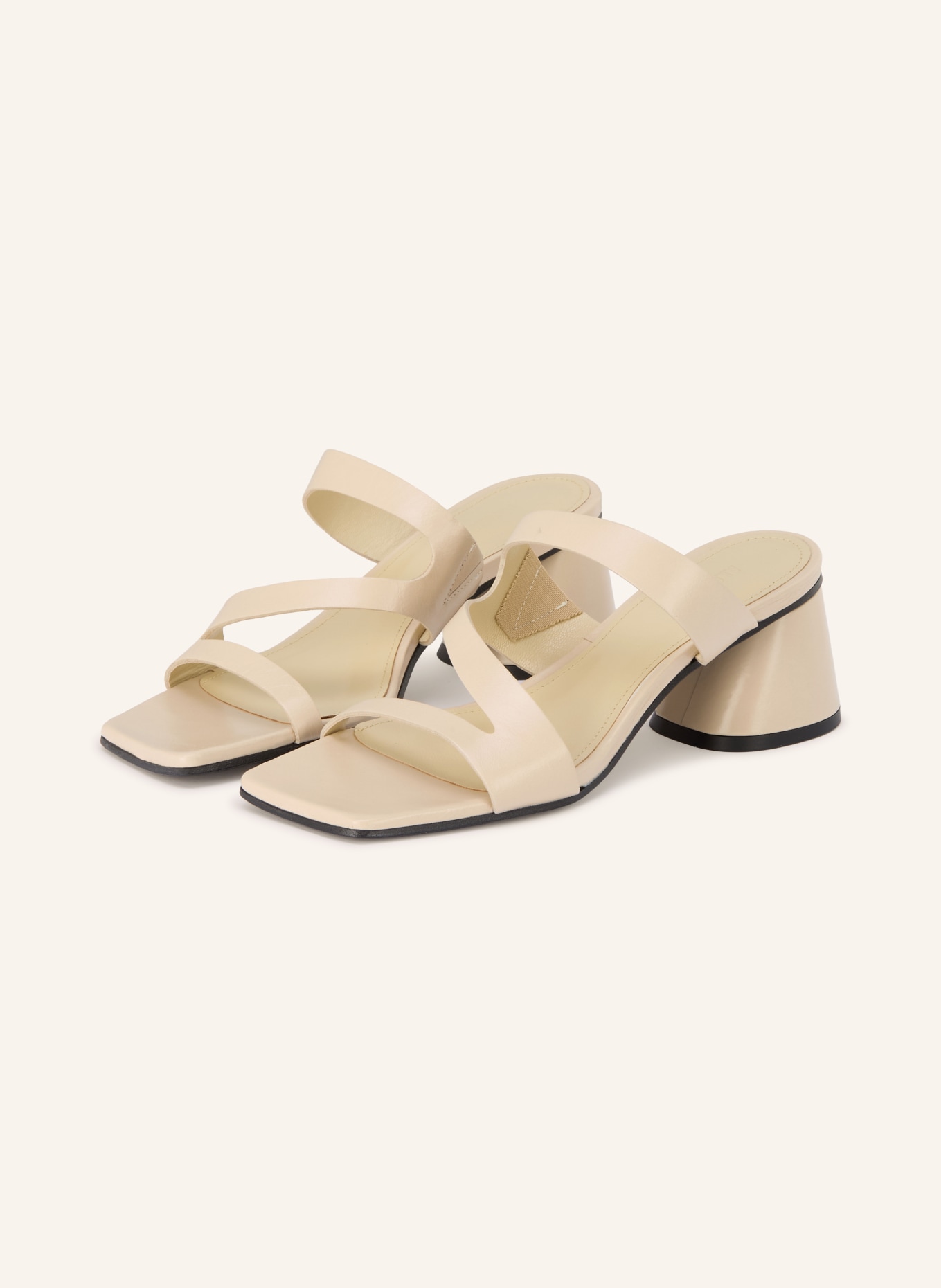 ALOHAS Mules ORIELLE: CREME