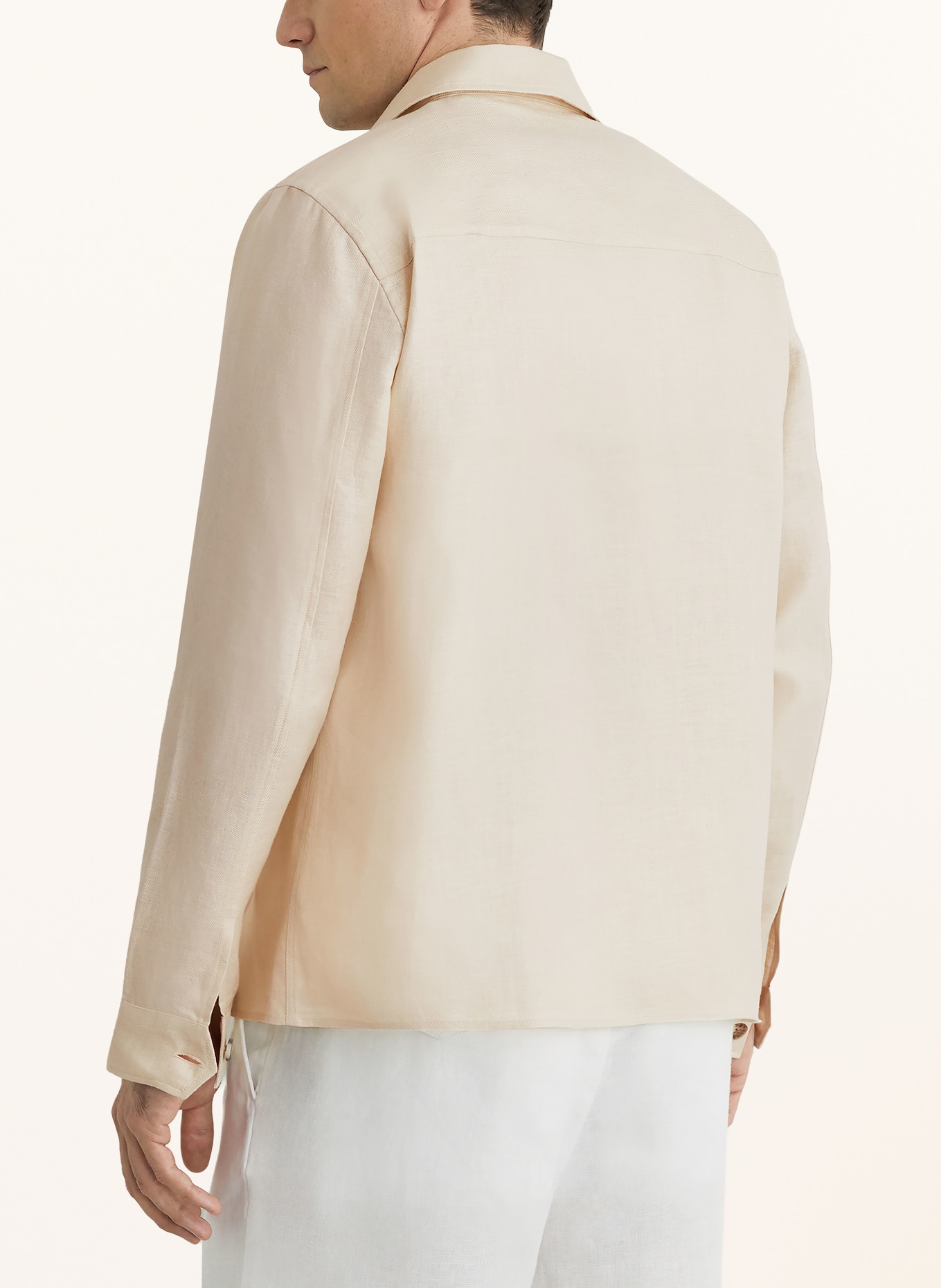 REISS Chemise POLASIO coupe classique: ÉCRU