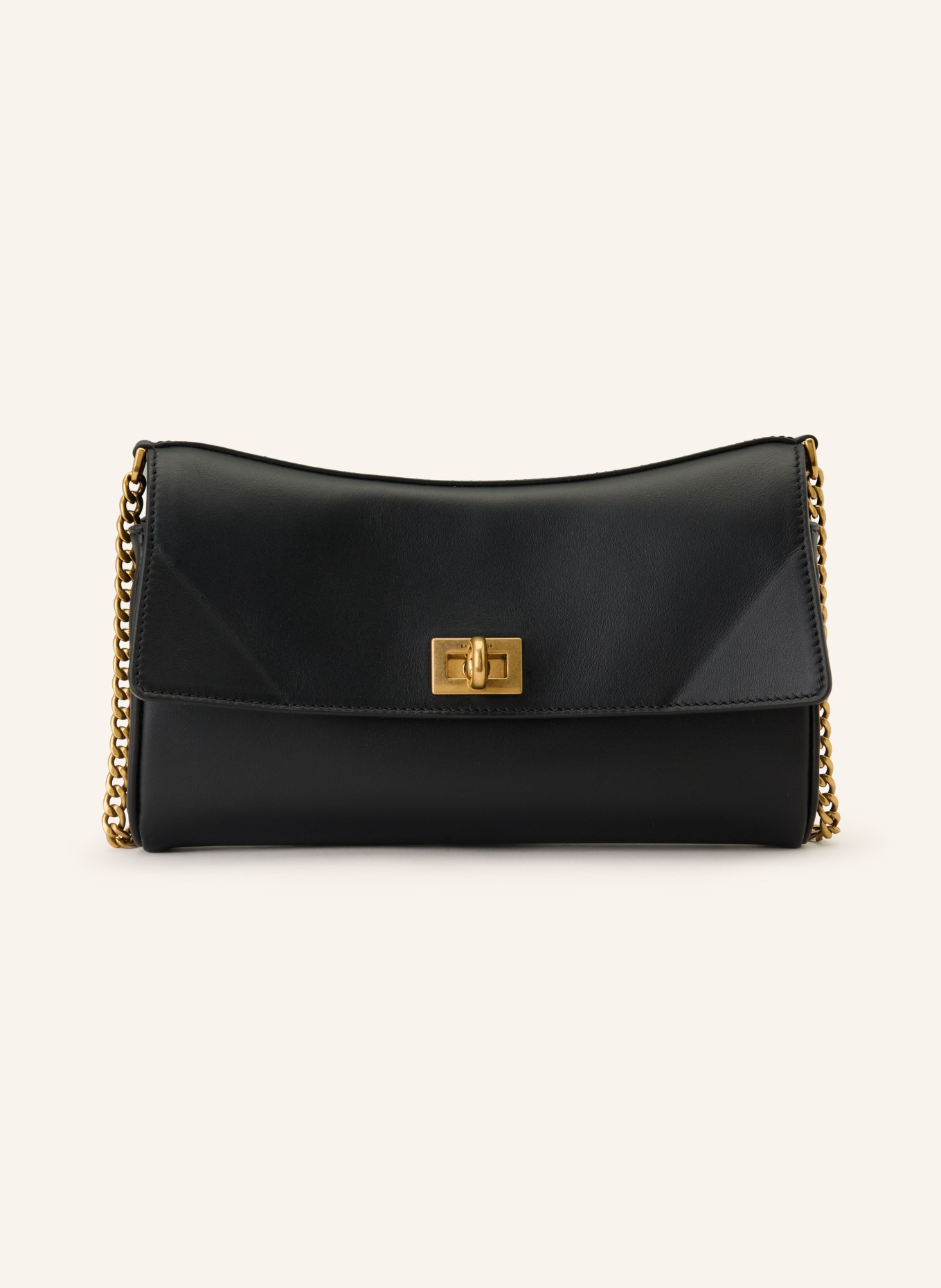 BALENCIAGA Umhängetasche RODEO WALLET ON CHAIN: SCHWARZ