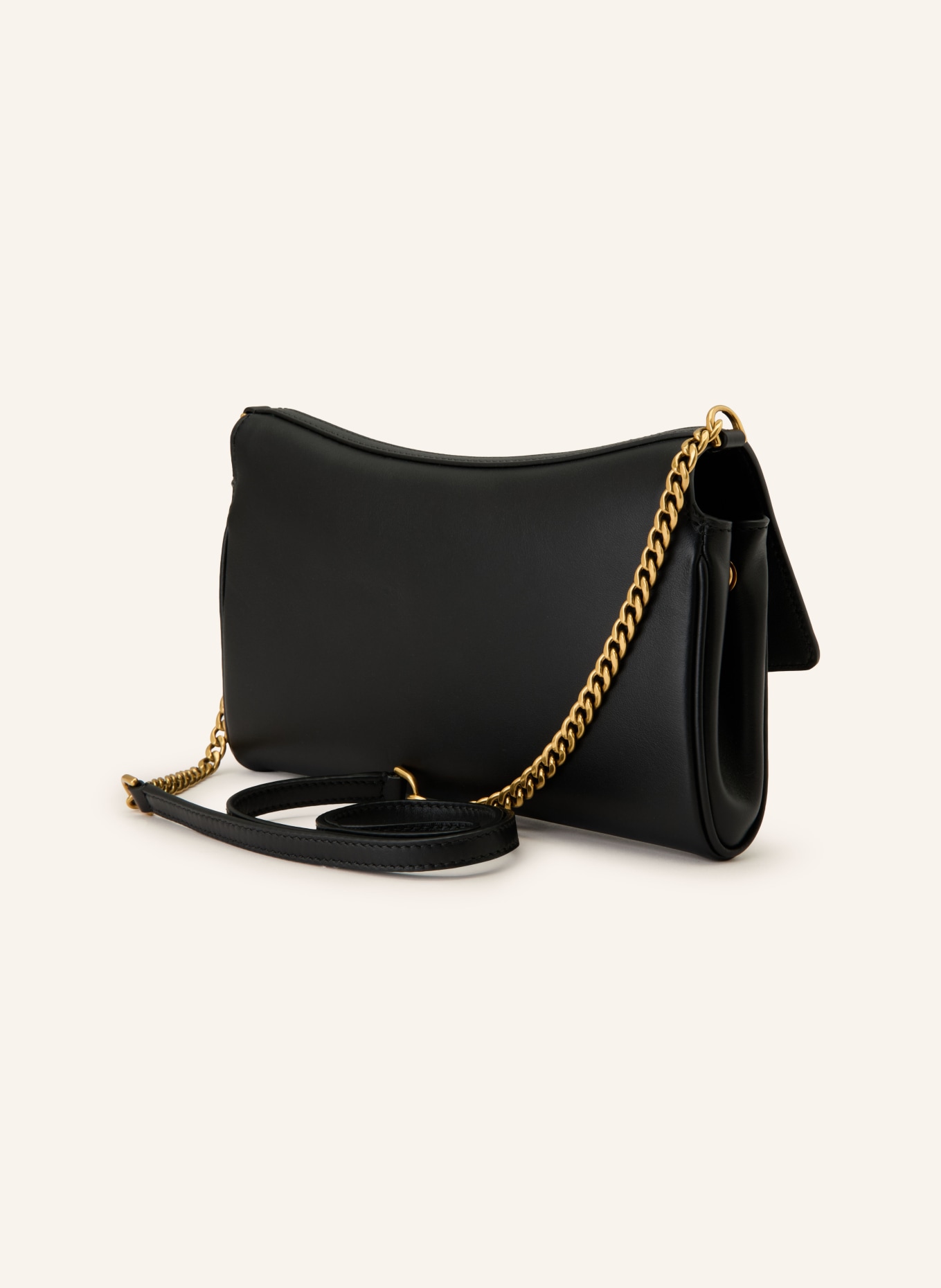 BALENCIAGA Umhängetasche RODEO WALLET ON CHAIN: SCHWARZ