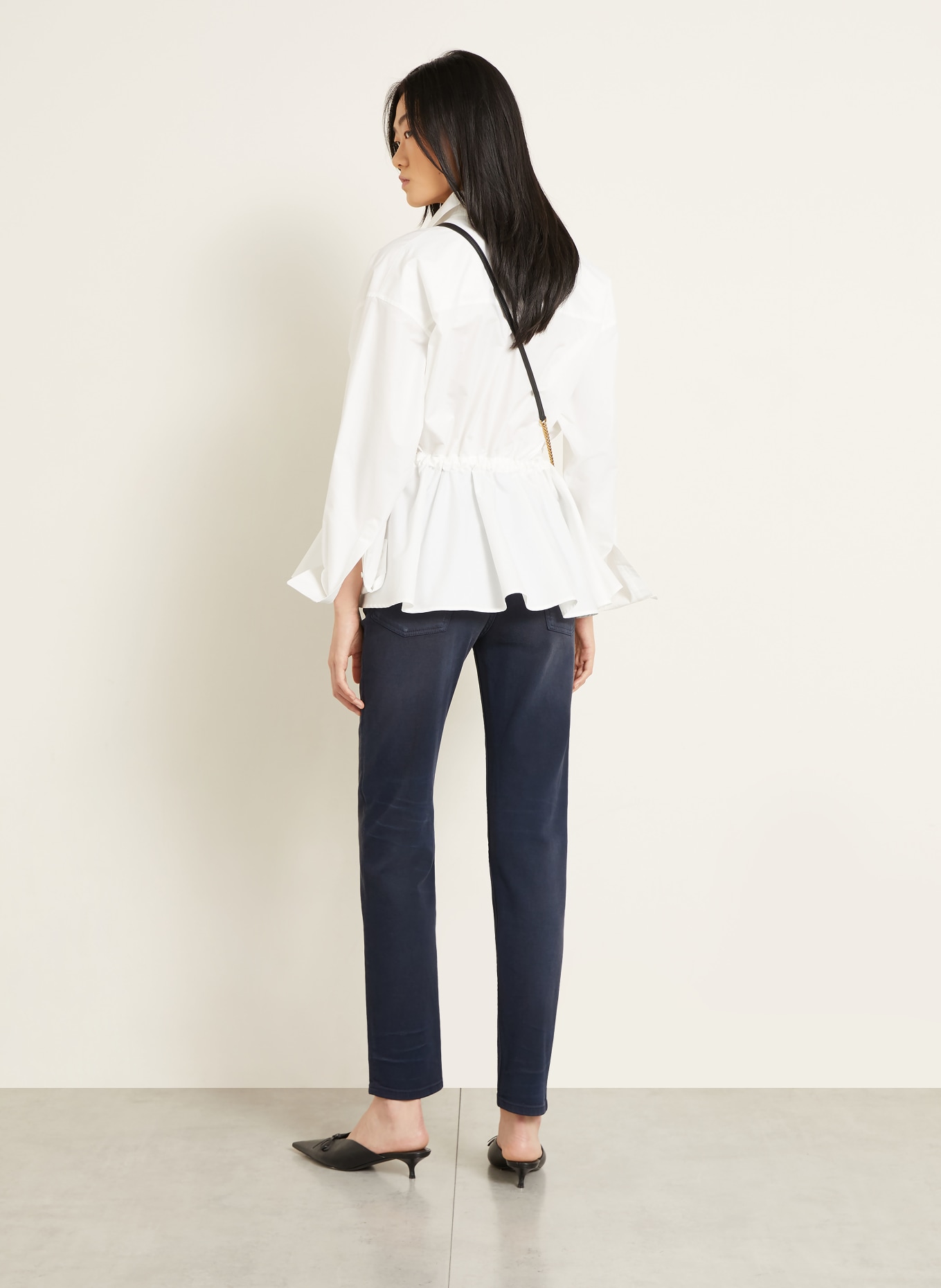 BALENCIAGA Dżinsy skinny: 8074 NAVY/DIRTY DARK BLUE