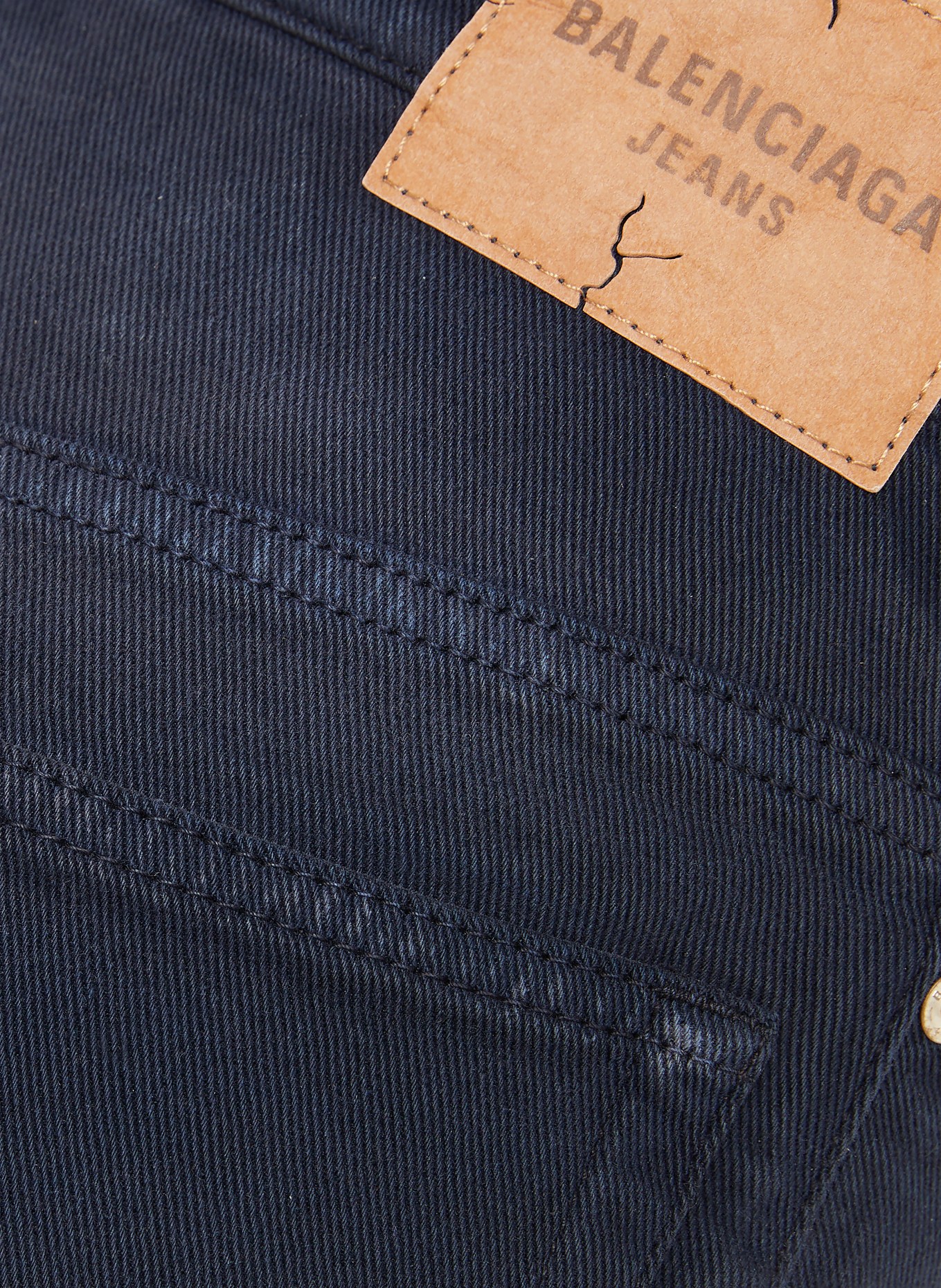 BALENCIAGA Dżinsy skinny: 8074 NAVY/DIRTY DARK BLUE