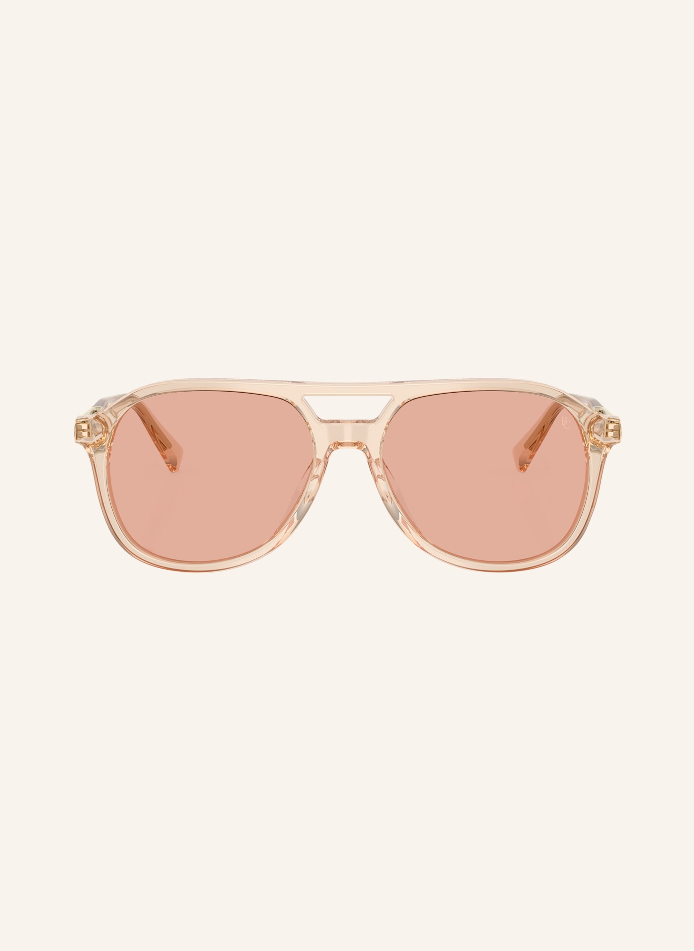 BRUNELLO CUCINELLI Sonnenbrille BC4025S: CREME/ HELLORANGE