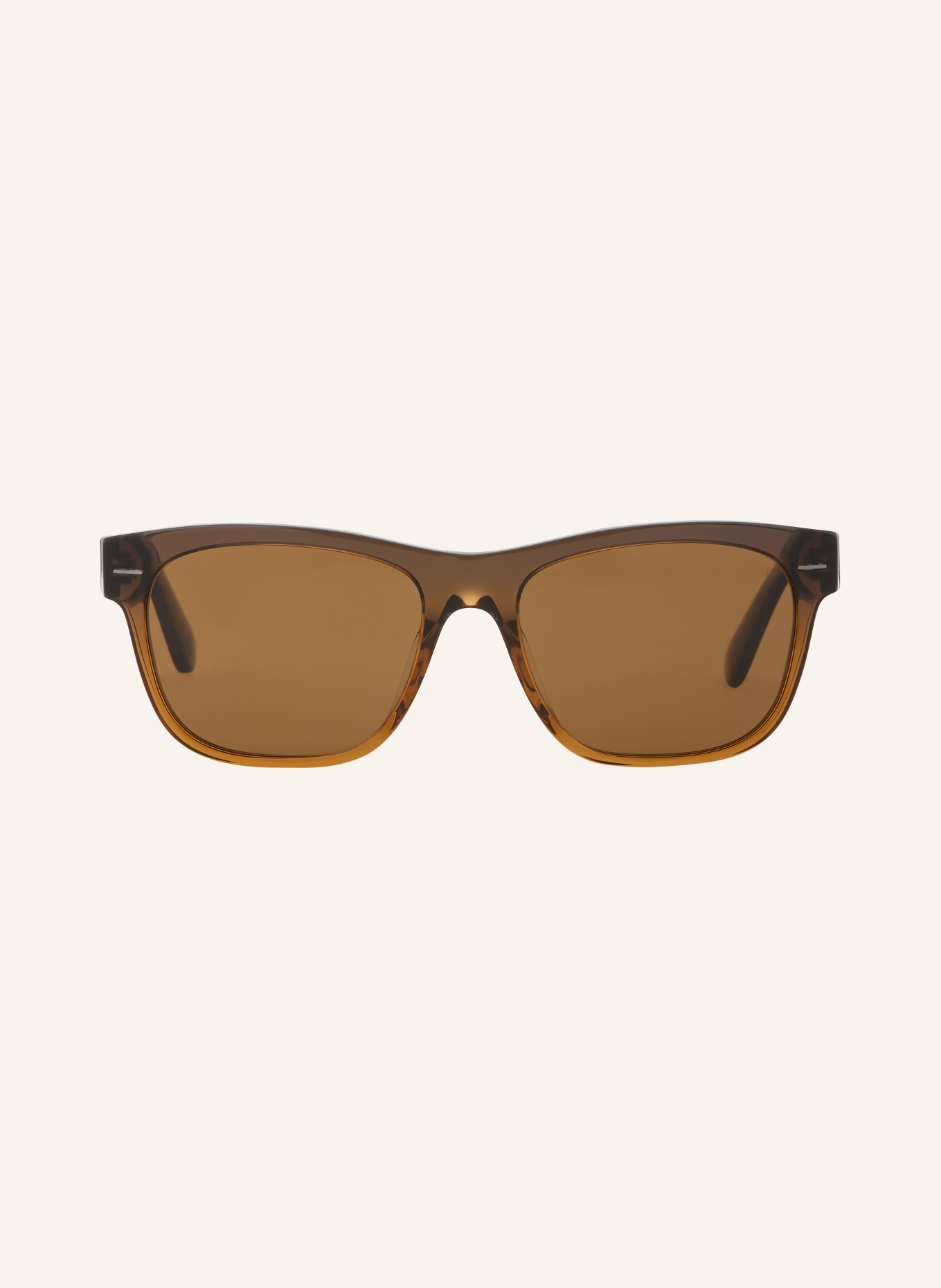 BRUNELLO CUCINELLI Sonnenbrille BC4003SM: BRAUN/ BRAUN POLARISIERT