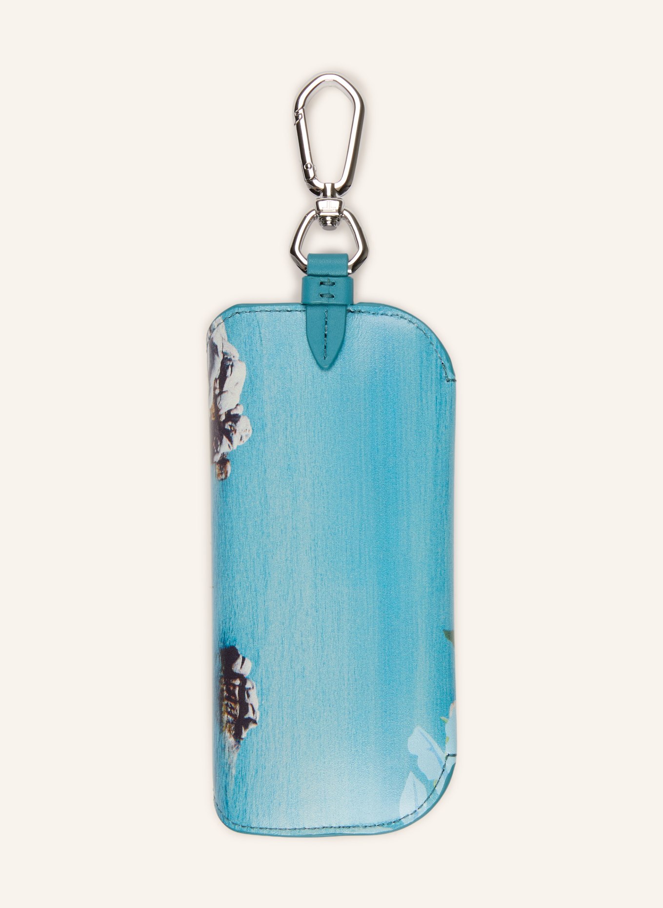 TUMI Étui à lunettes de soleil BELDEN: BLEU CLAIR / ORANGE / JAUNE