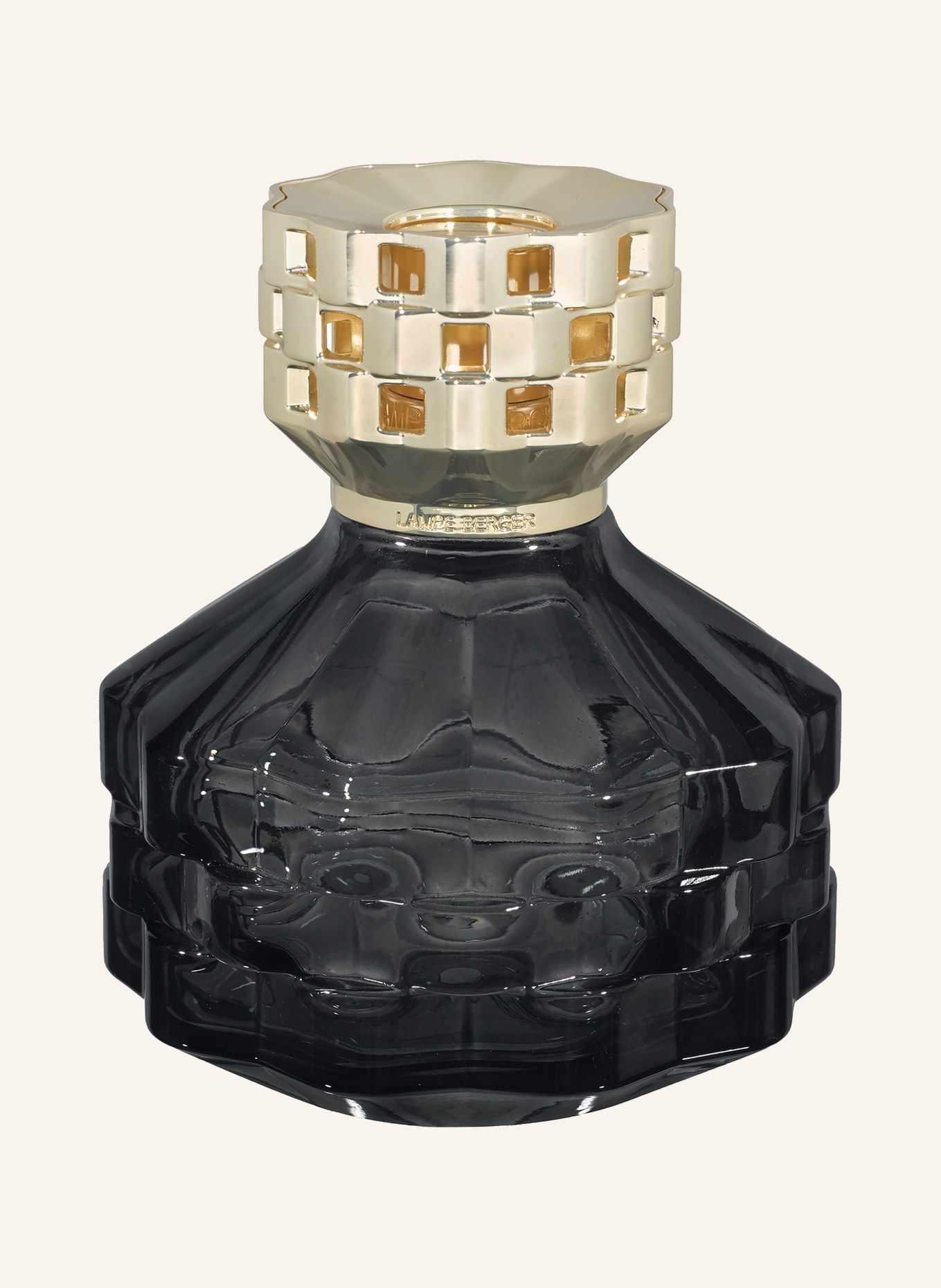 MAISON BERGER PARIS Aromalamp BOLERO: DONKERGRIJS / GOUD