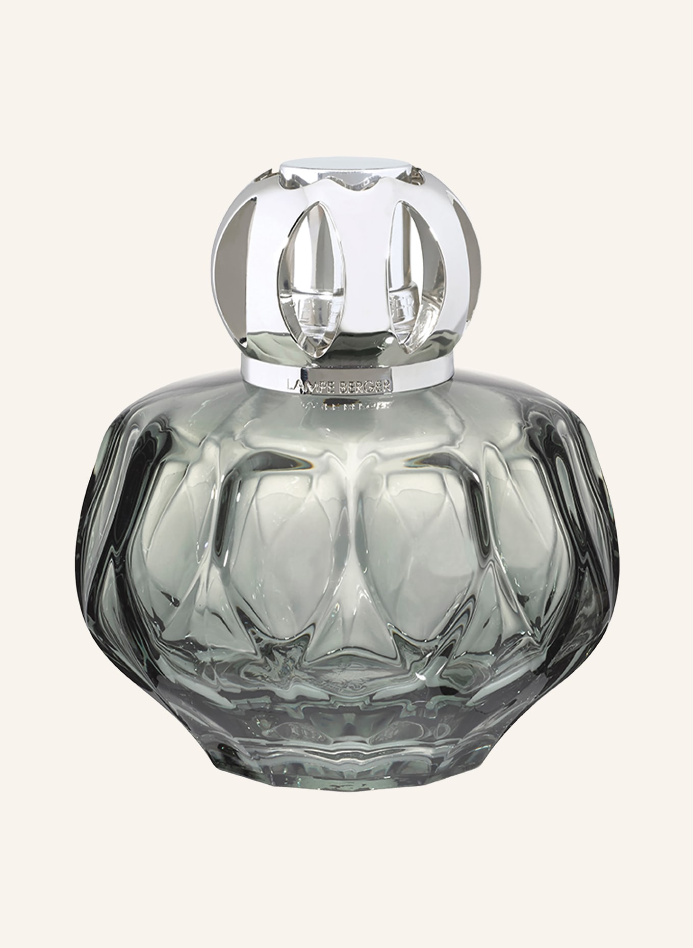 MAISON BERGER PARIS Aromalampe ROSALIE: GRIJS / ZILVER