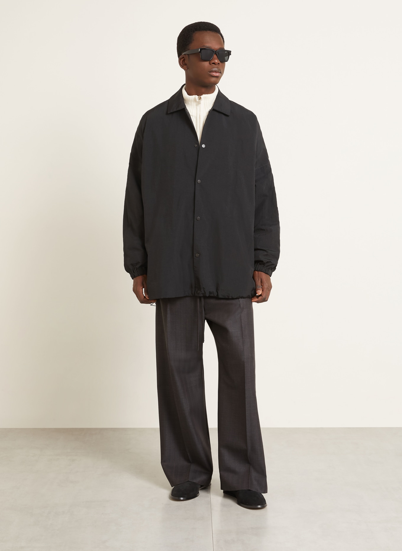 FEAR OF GOD Oversized-Jacke: SCHWARZ