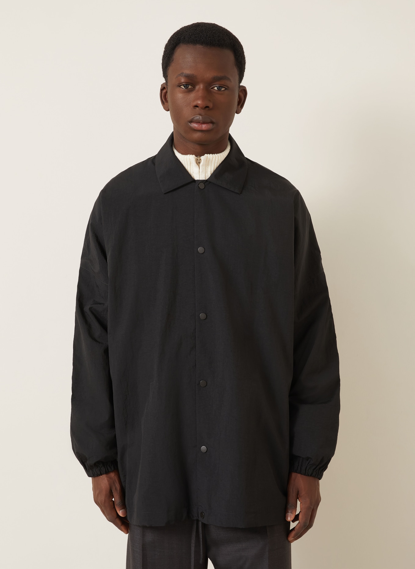 FEAR OF GOD Oversized-Jacke: SCHWARZ