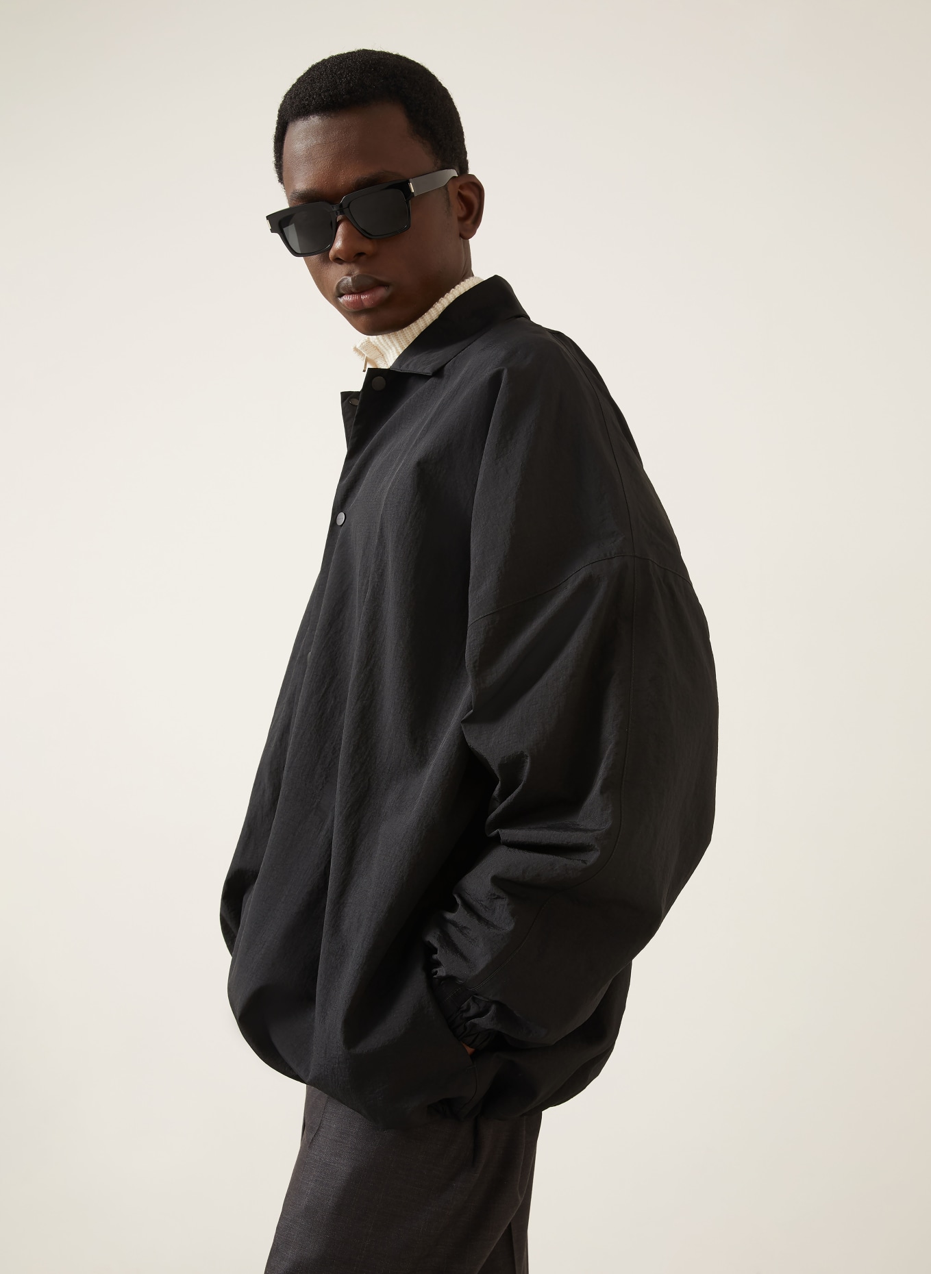 FEAR OF GOD Oversized-Jacke: SCHWARZ