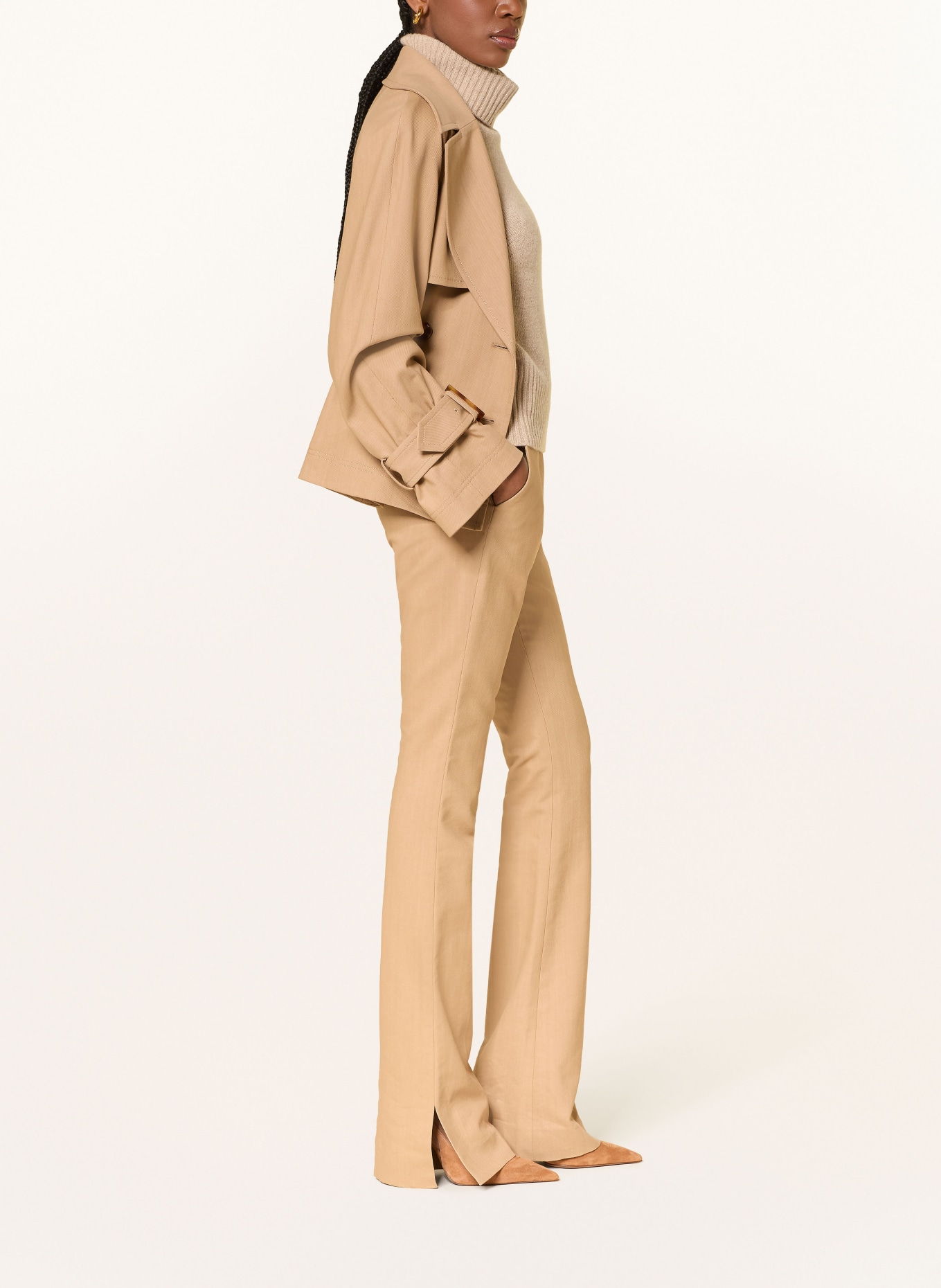 Veronica Beard Pantalon bootcut CORBETTE: N0014 HERITAGE KHAKI