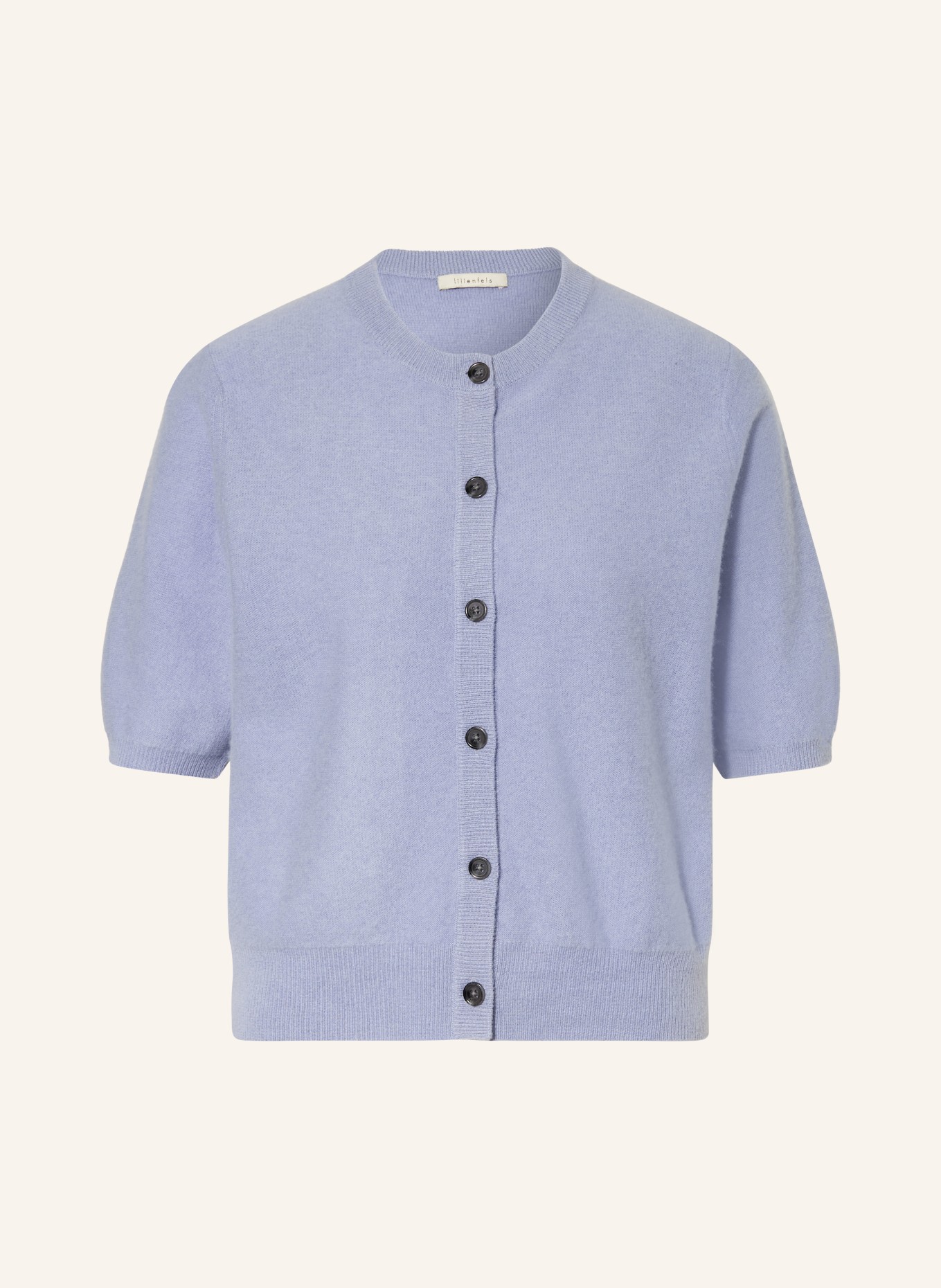 lilienfels Strickjacke mit Cashmere: HELLBLAU