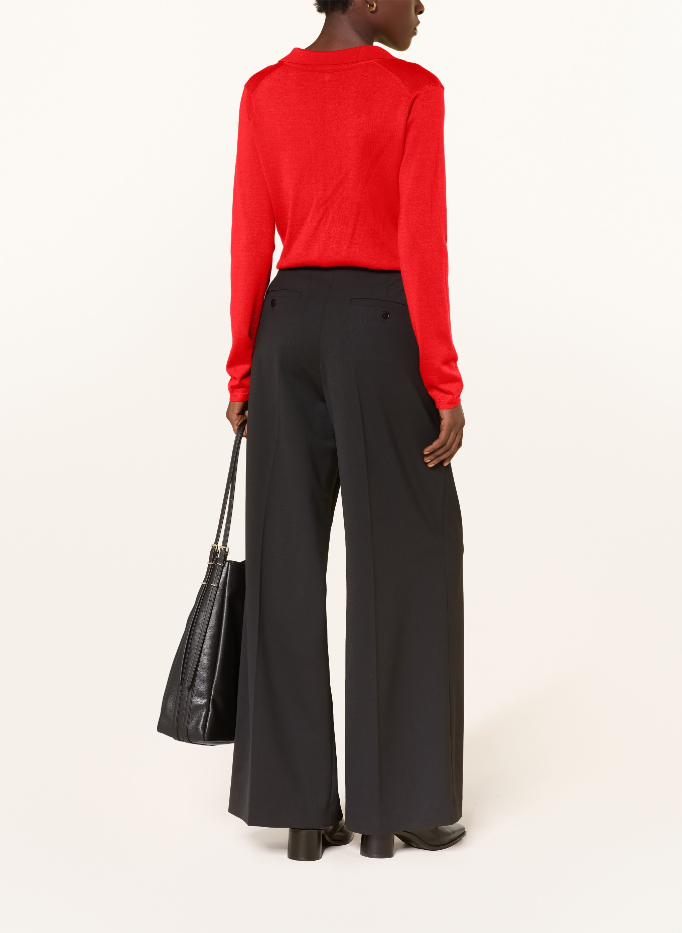 lilienfels Pullover mit Merinowolle: ROT