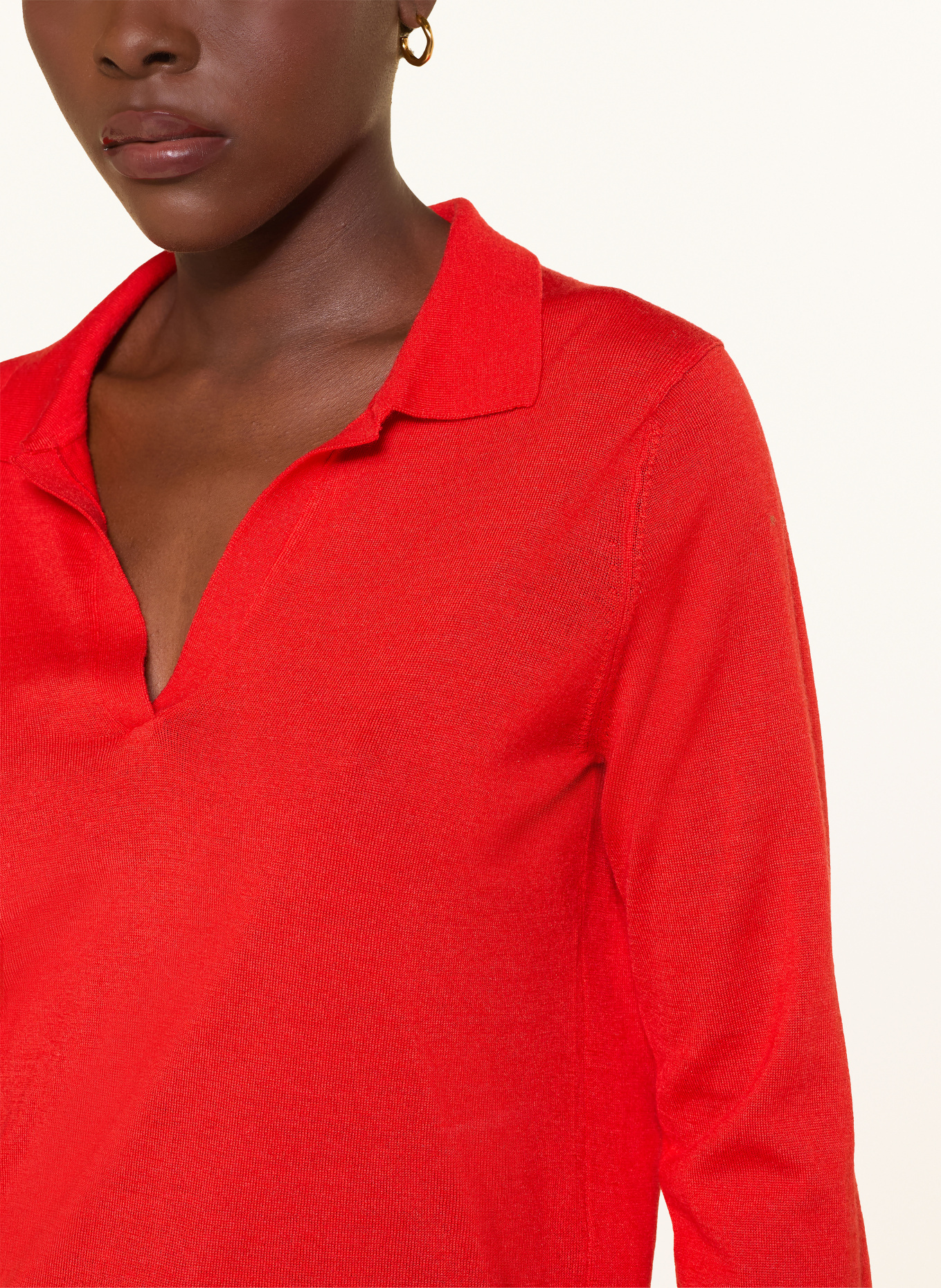 lilienfels Pullover mit Merinowolle: ROT
