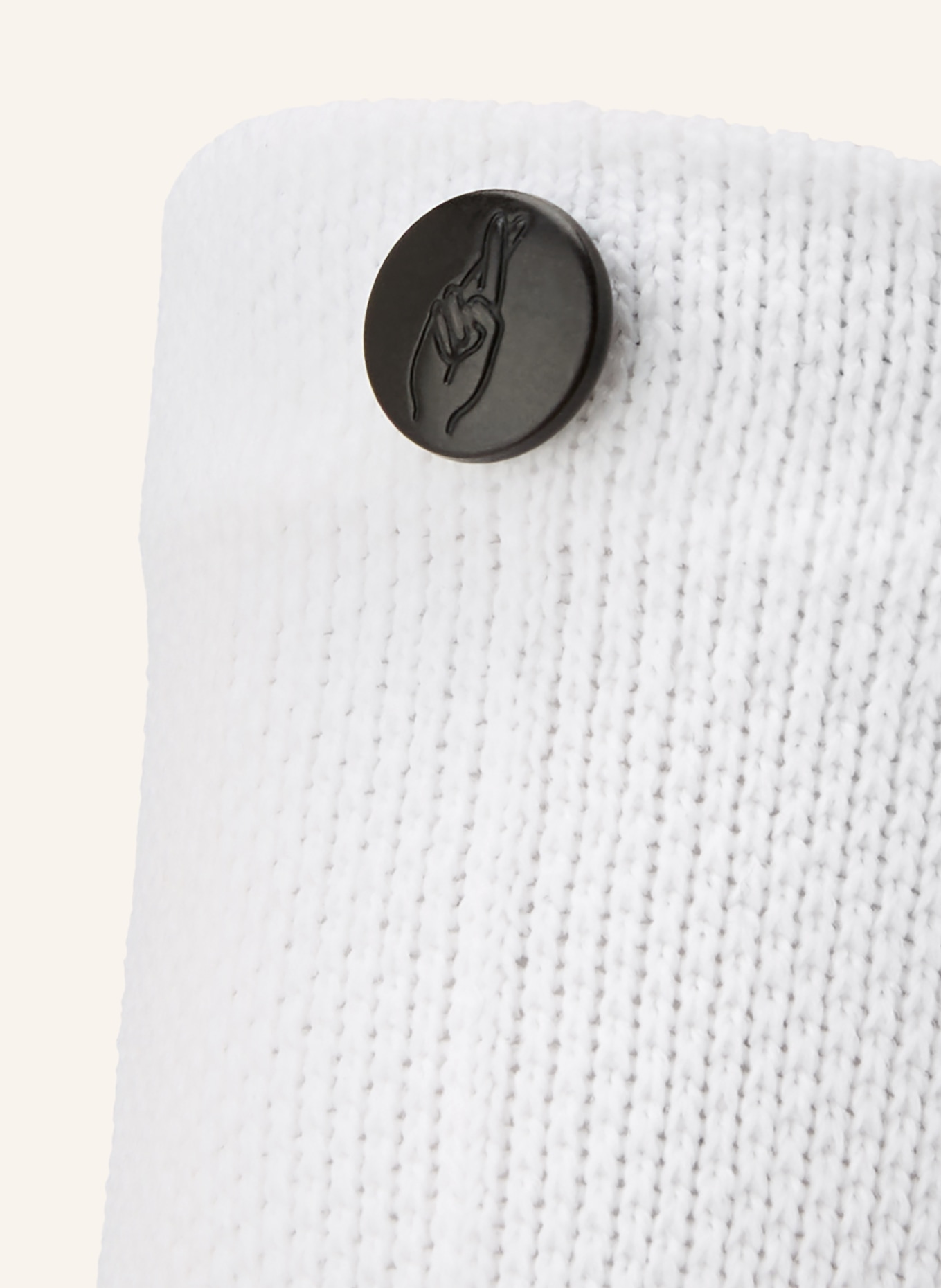 FINGERSCROSSED Radsocken CLASSIC RITUALS ICE CREAM: WEISS / SCHWARZ