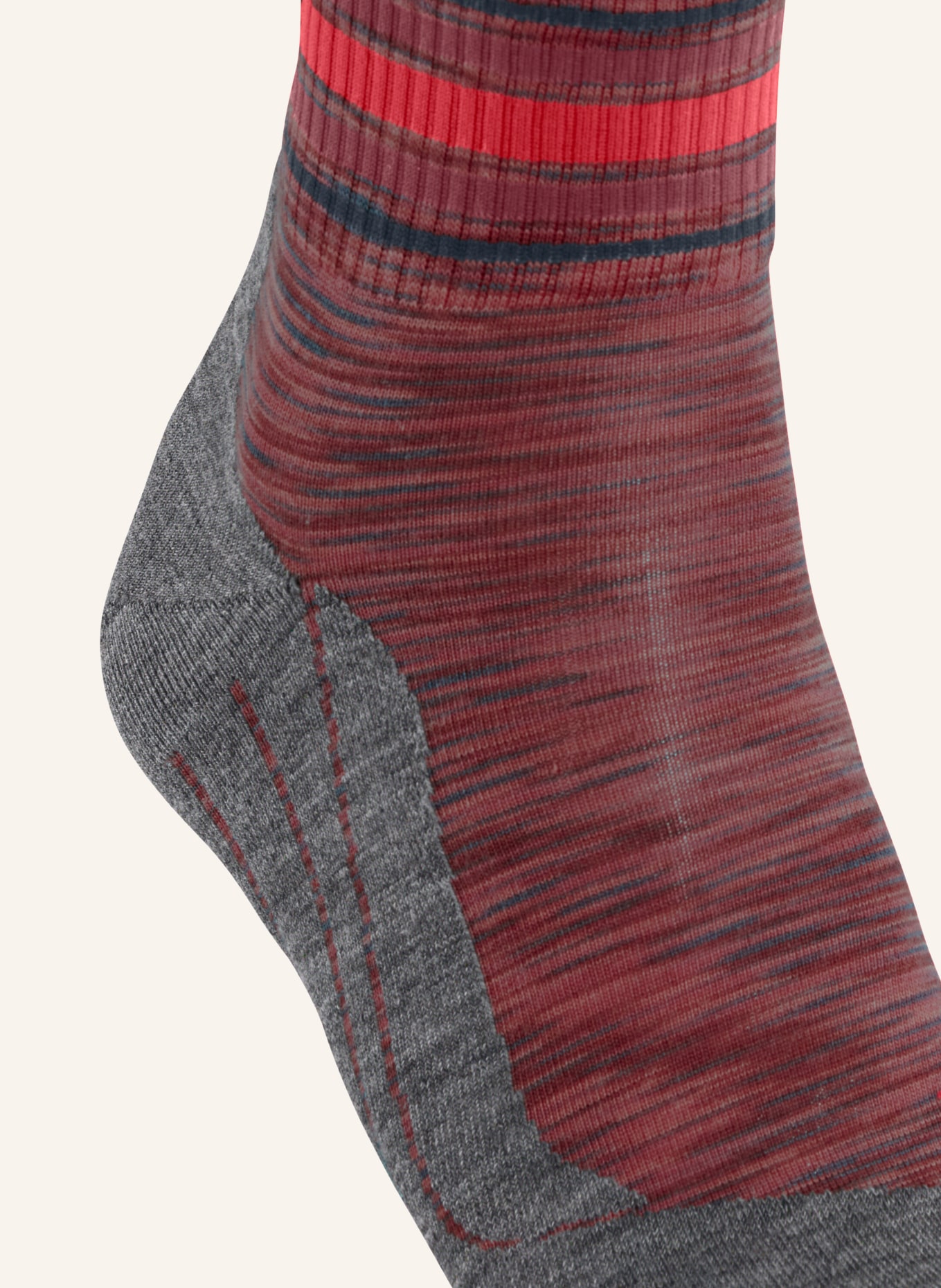 FALKE Trekking Socks TK5 WANDER SHORT: 8078 fuego-black