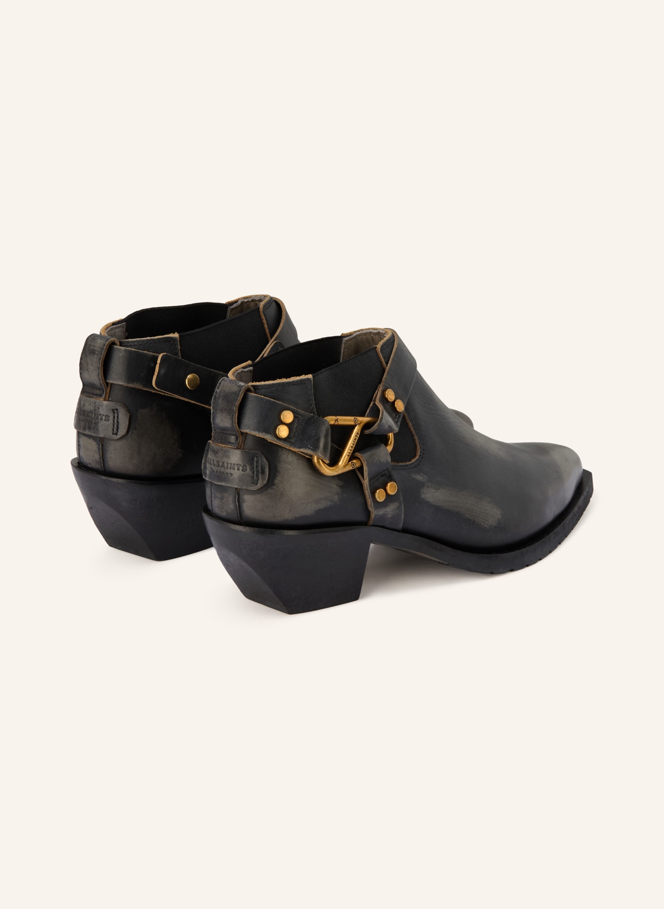 ALLSAINTS Cowboy Boots MAISY: SCHWARZ