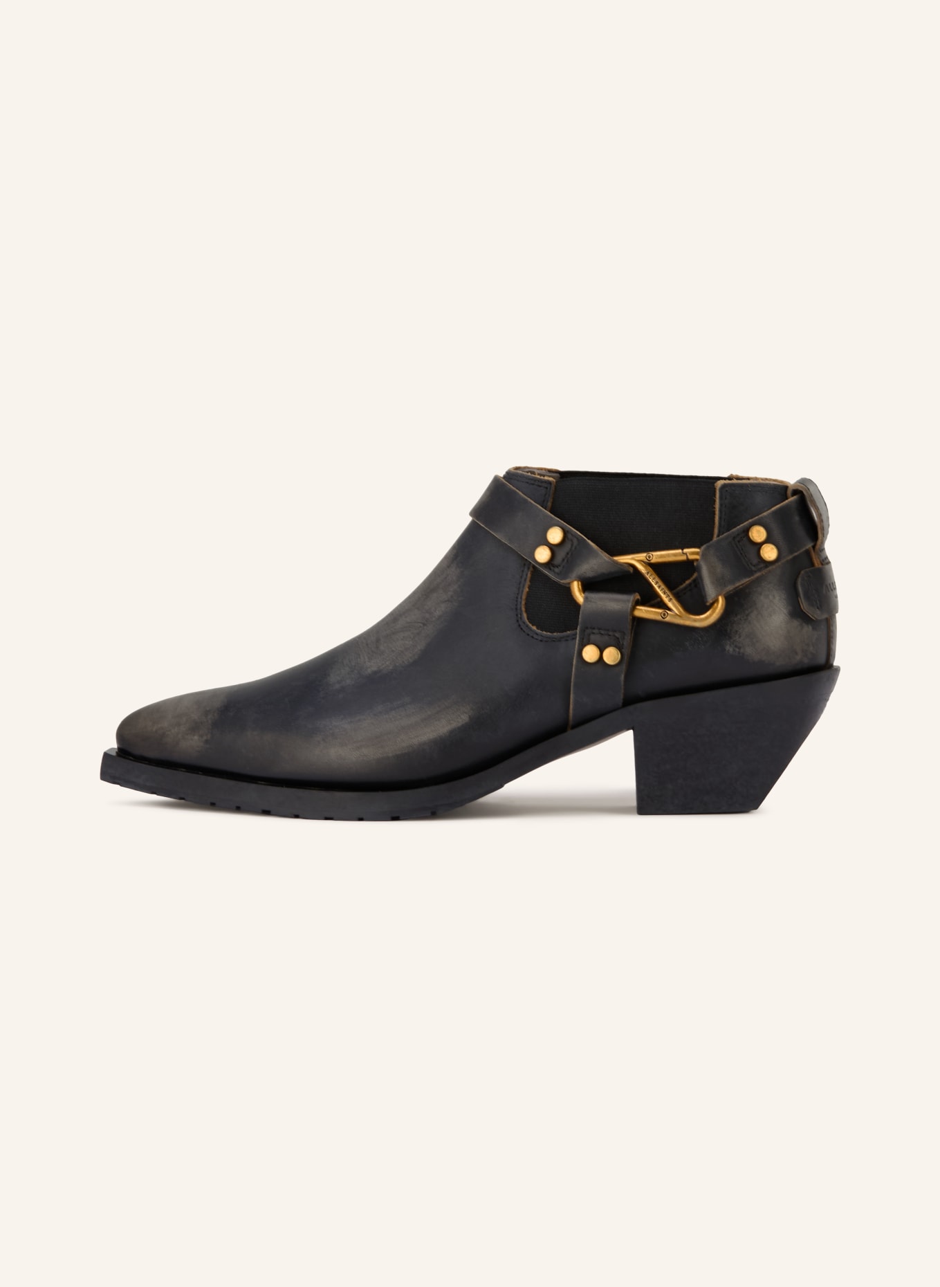 ALLSAINTS Cowboy Boots MAISY: SCHWARZ
