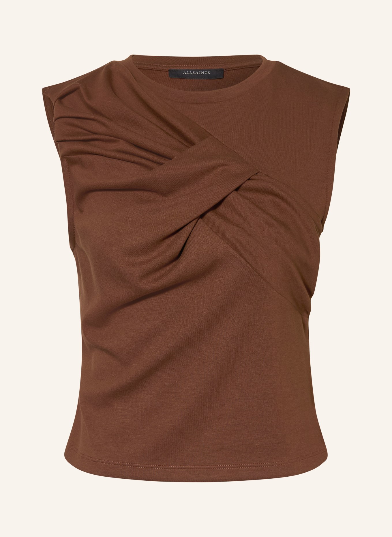 ALLSAINTS Top NELLA: DARK BROWN